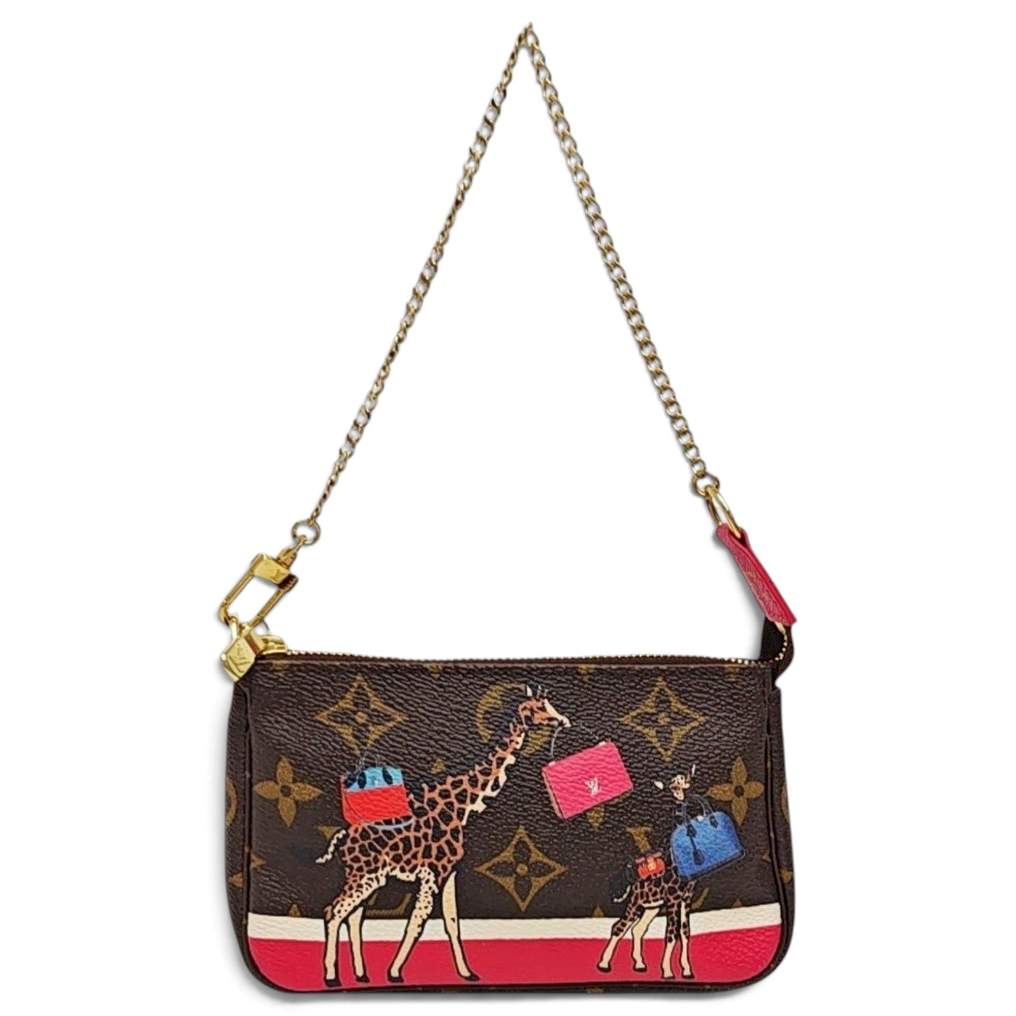 Maxi Multi Pochette Accessoires leather handbag