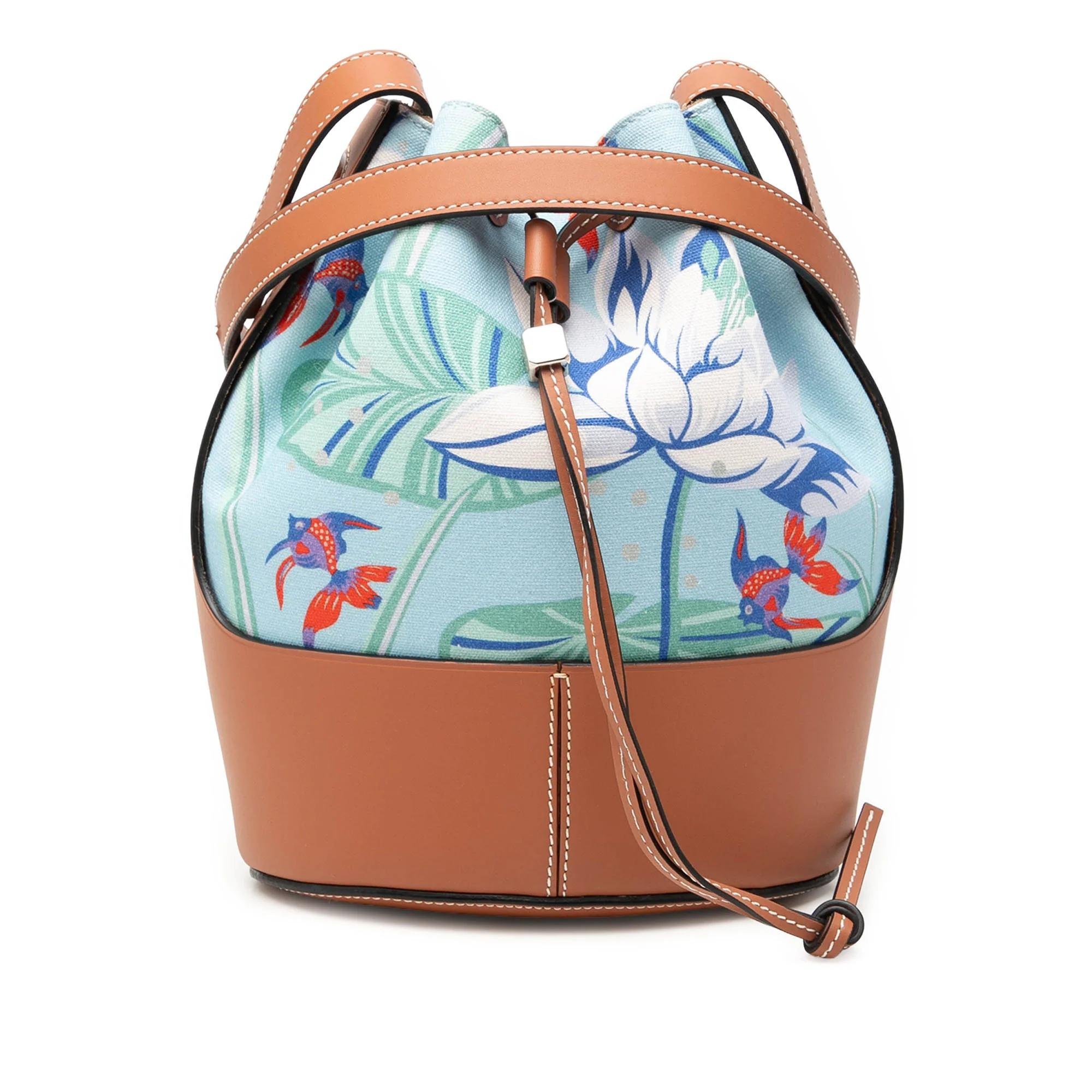Balloon leather bag