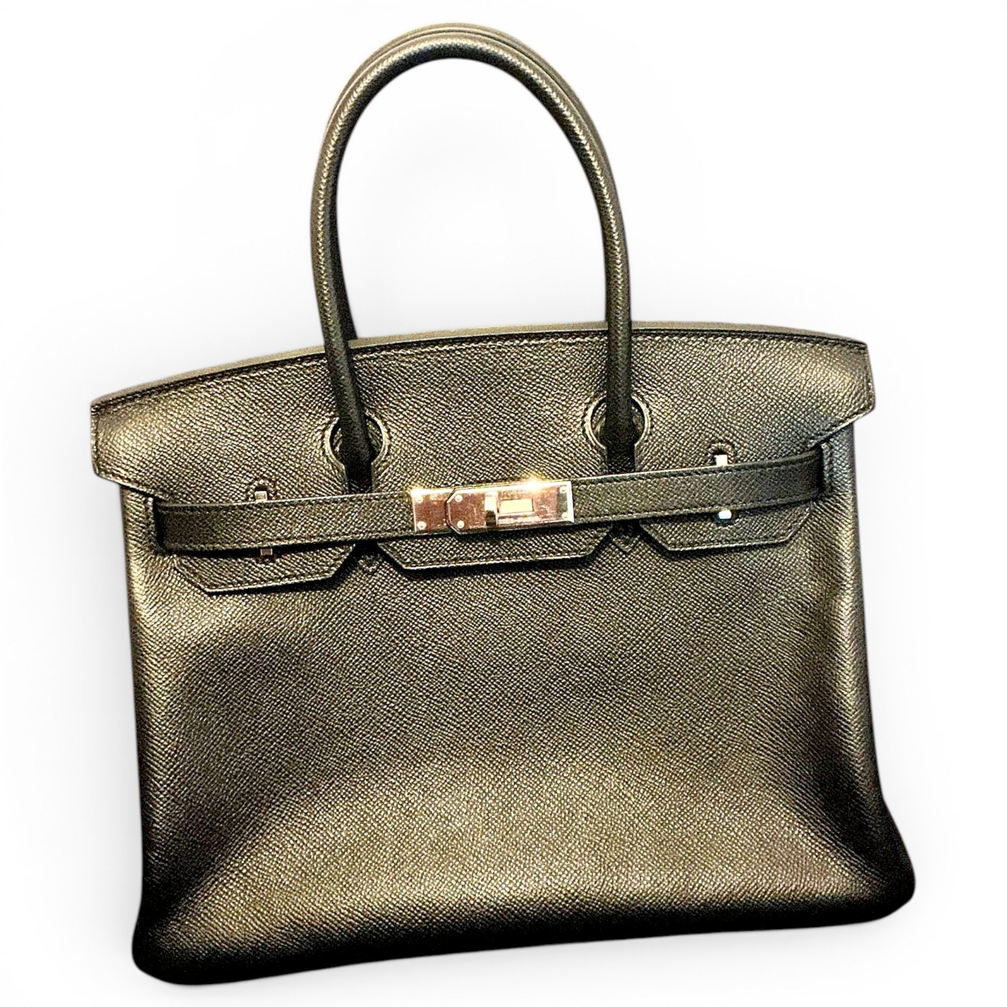 Birkin 30 leather handbag