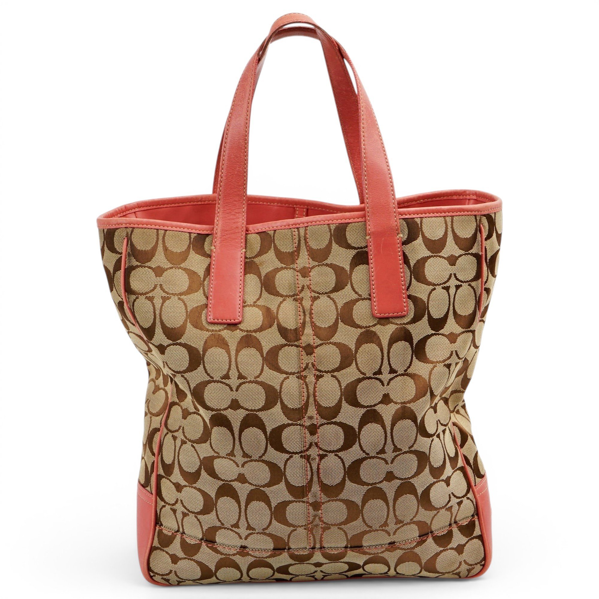 Leather tote