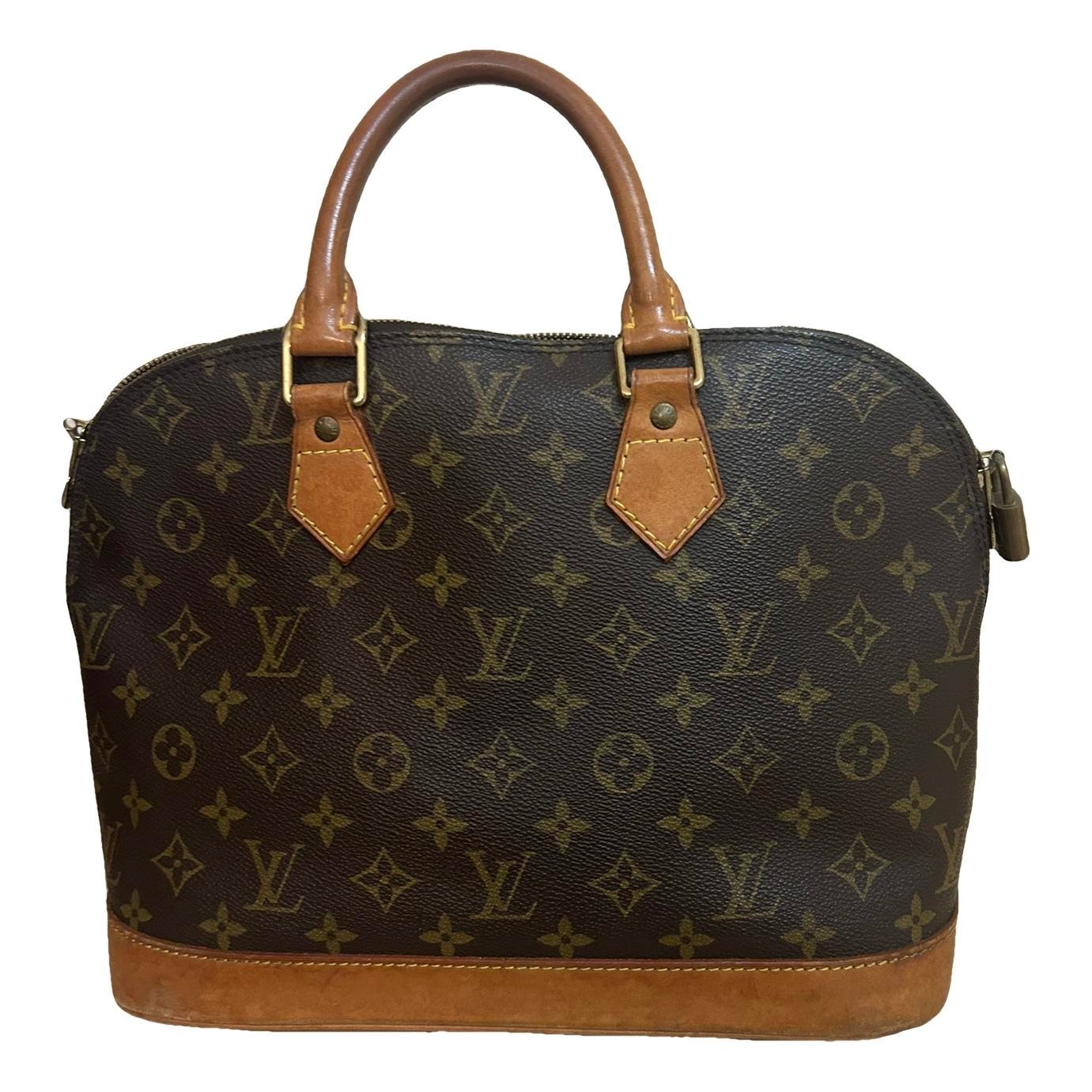 Alma leather handbag