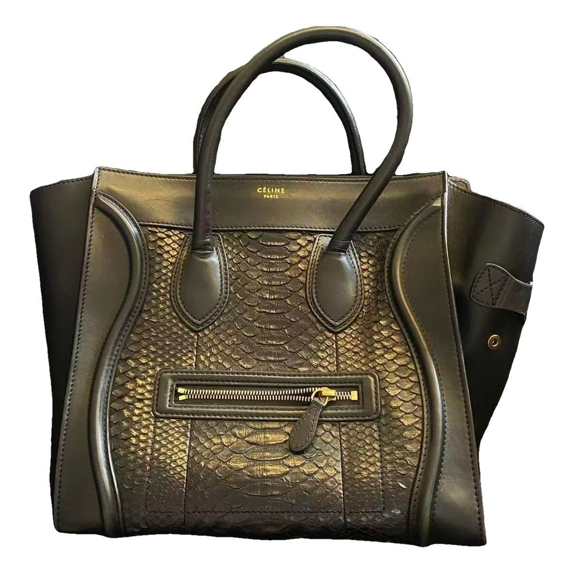 Leather handbag
