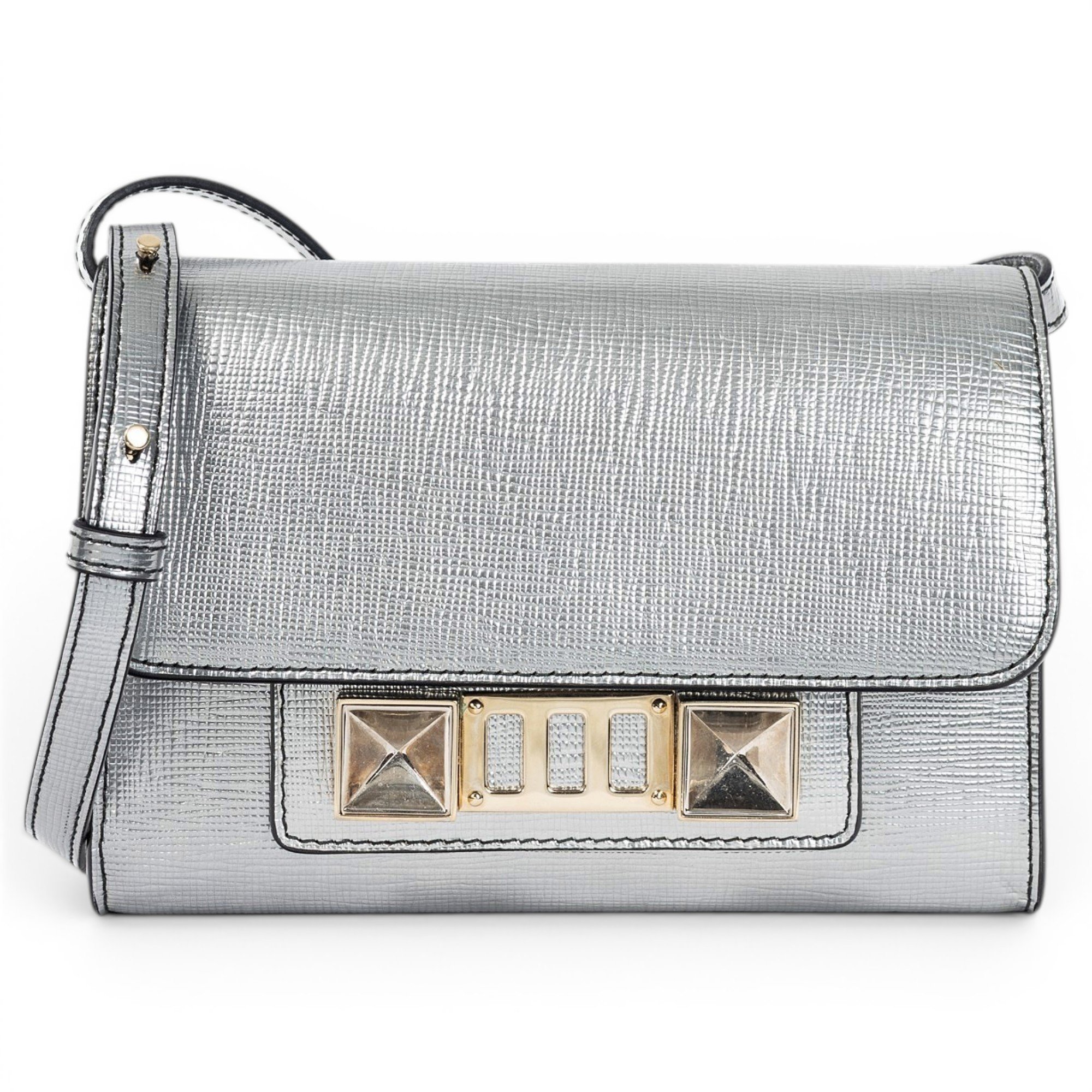 PS11 leather crossbody bag
