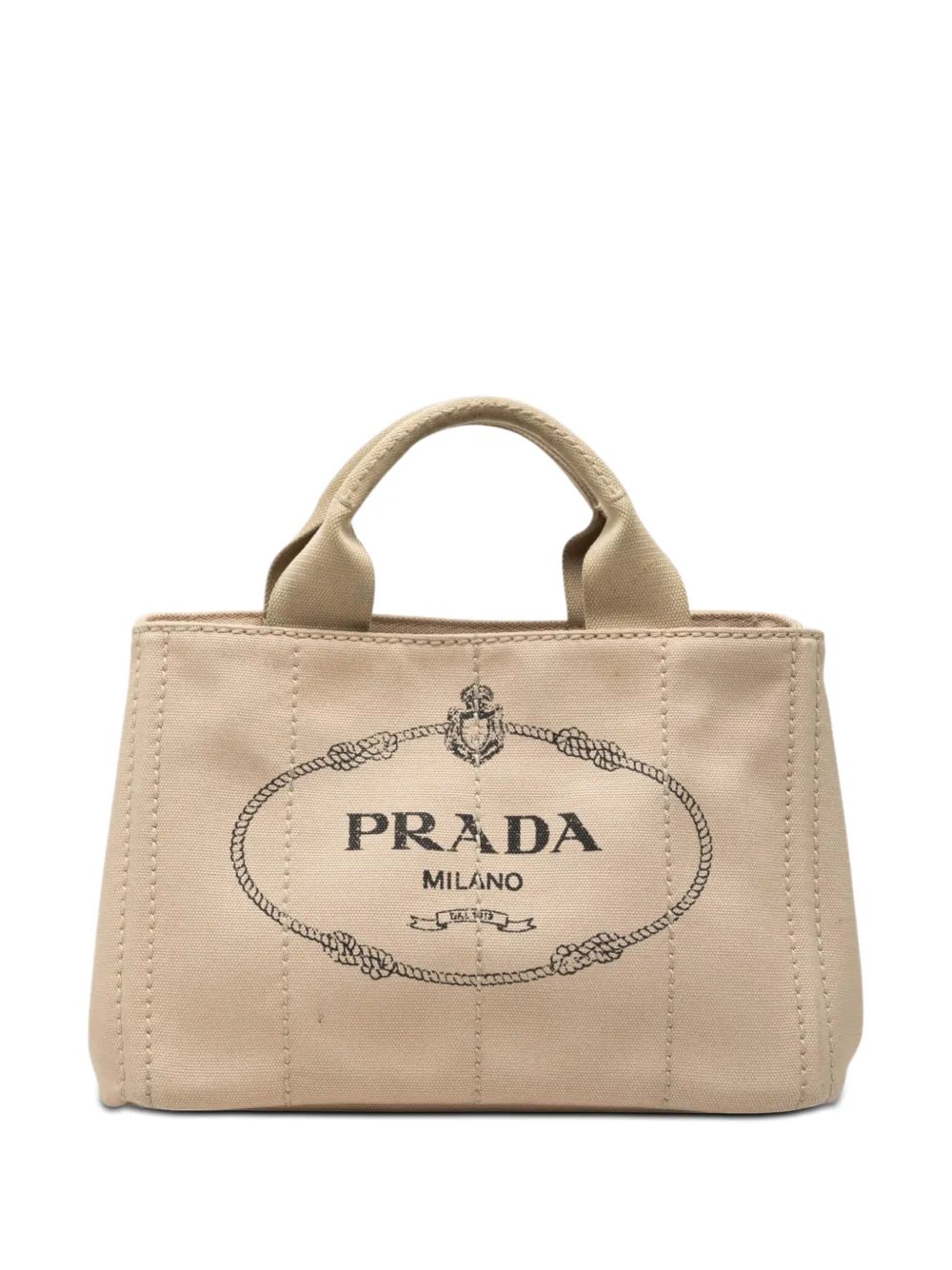 2013-2026 Small Canvas Canapa Logo Tote satchel