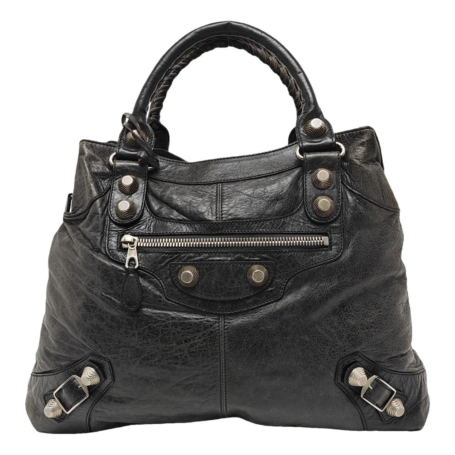 Leather handbag