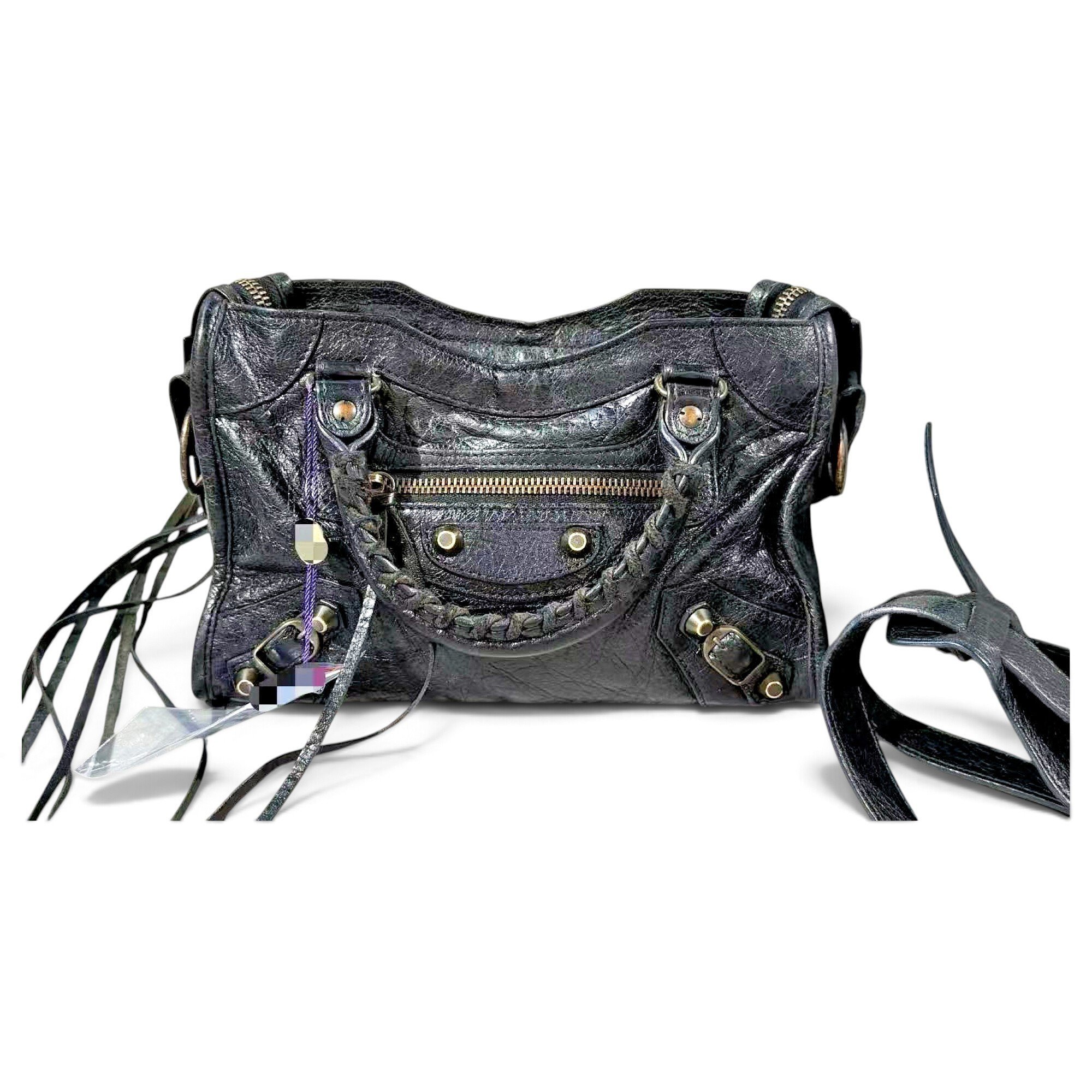 Le Cagole leather handbag
