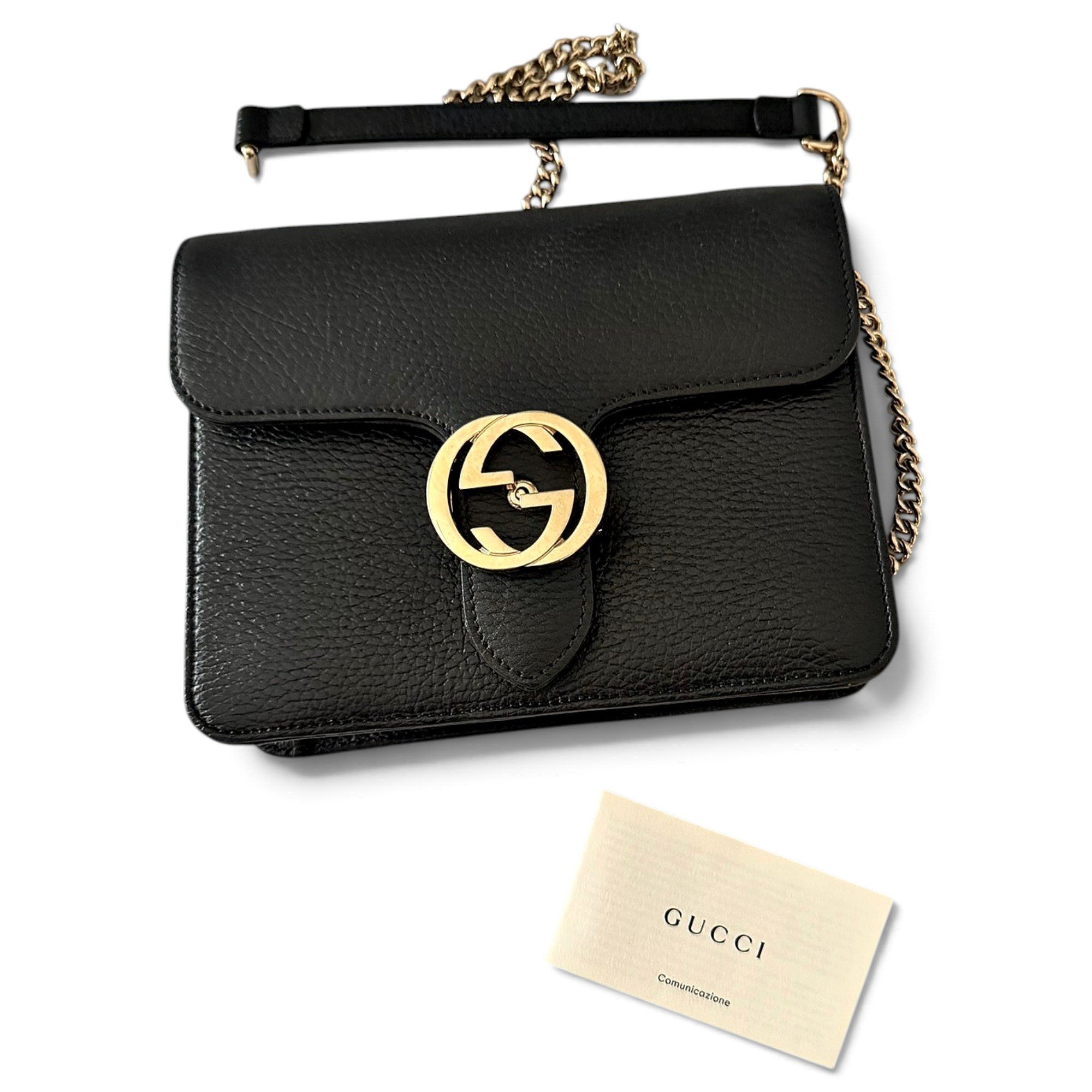 Leather crossbody bag
