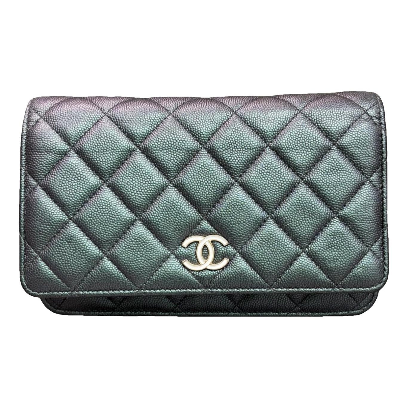 Wallet On Chain Timeless/Classique leather crossbody bag