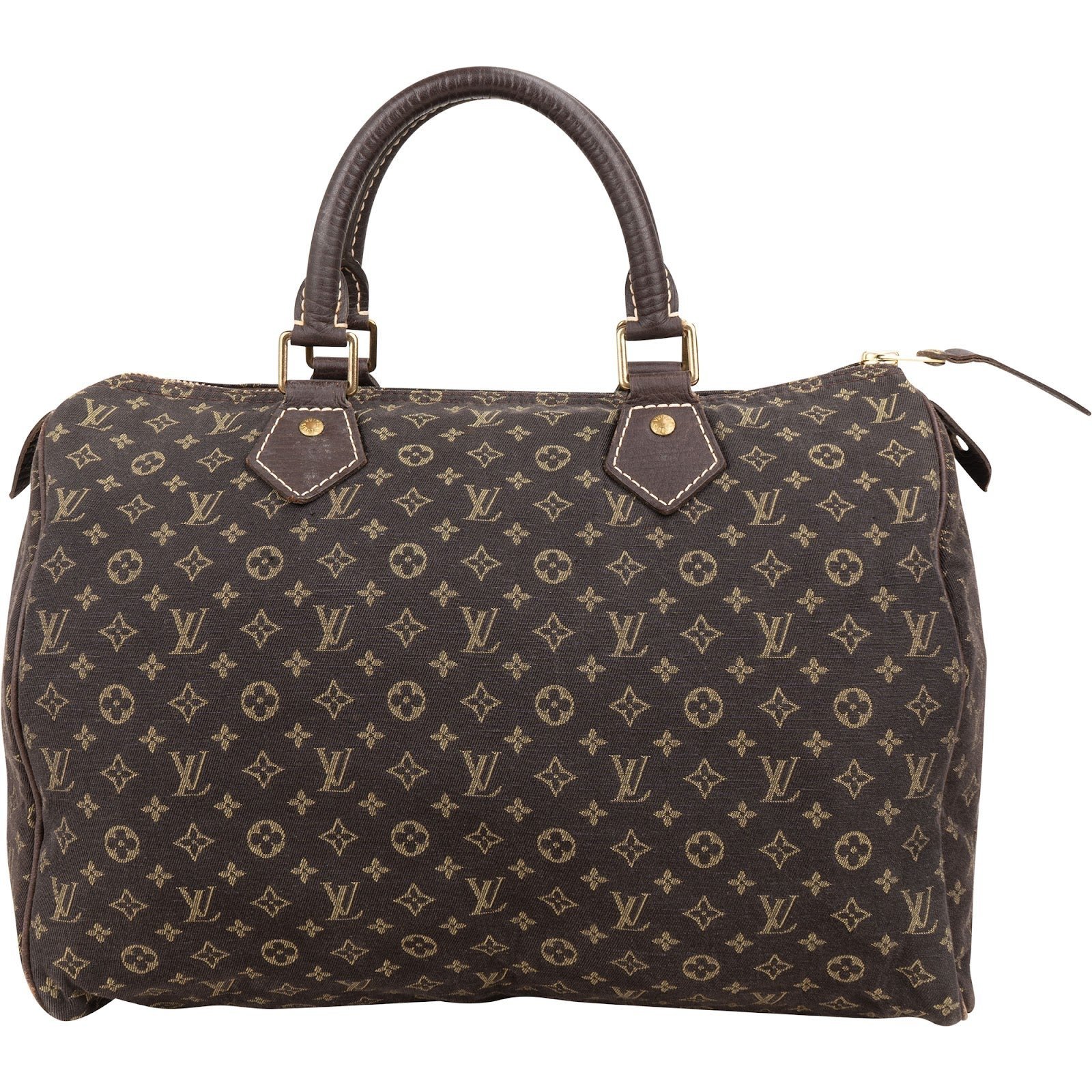 Speedy leather handbag