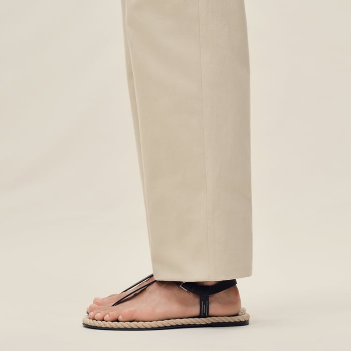 Ficelle Pleated Palerme Pants