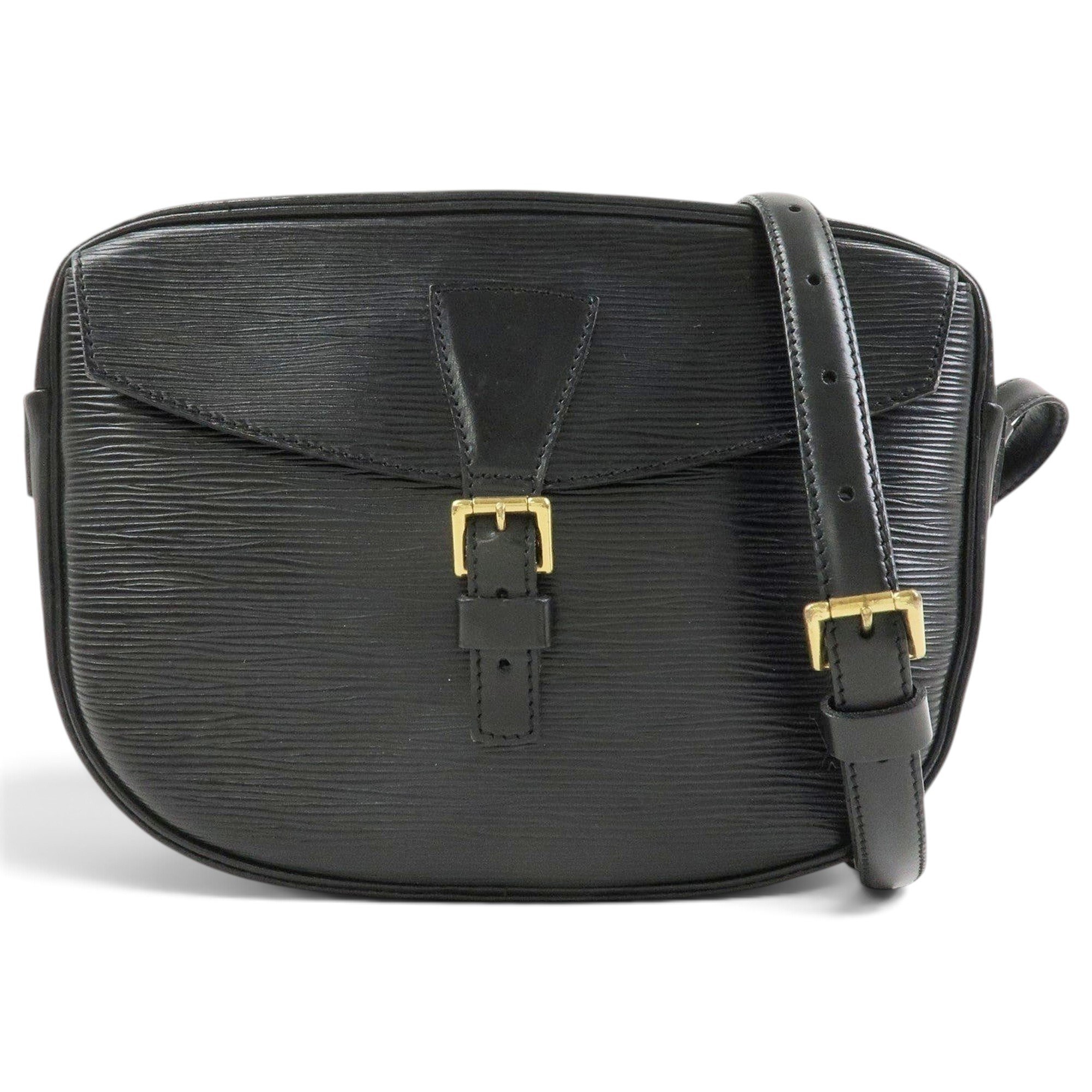 Jeune fille leather crossbody bag