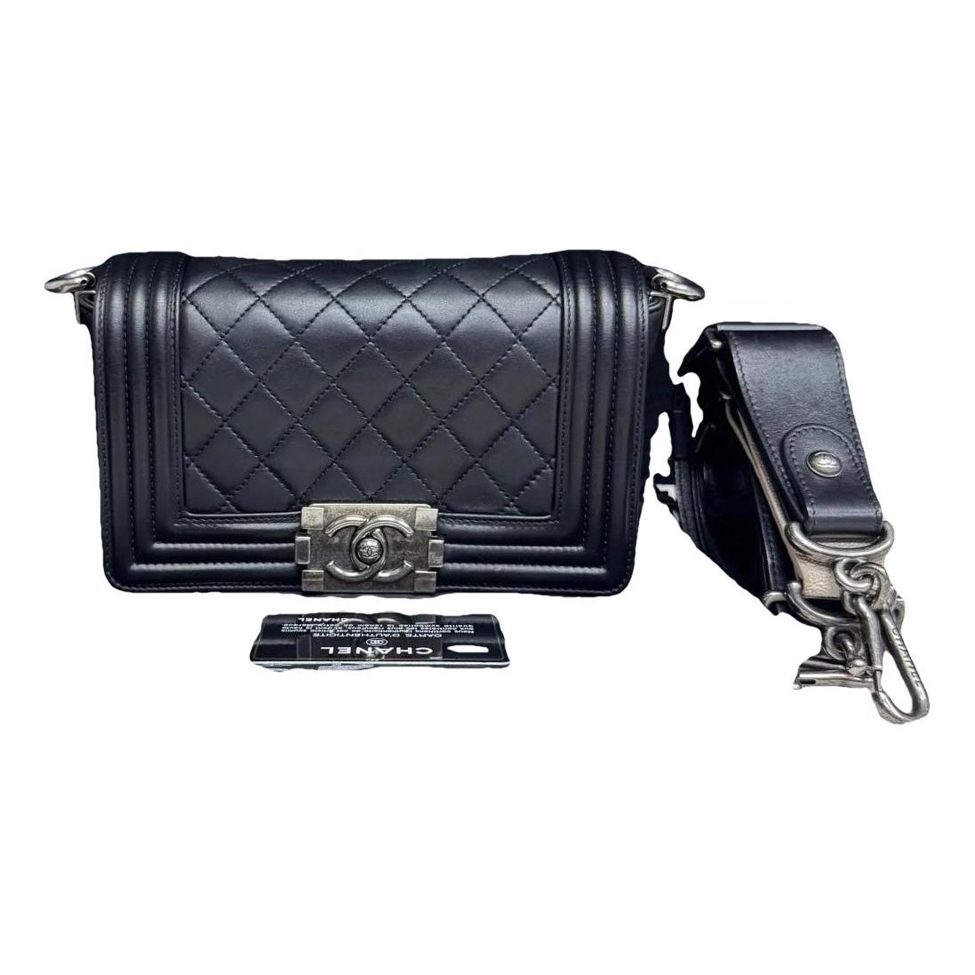 Boy leather mini bag