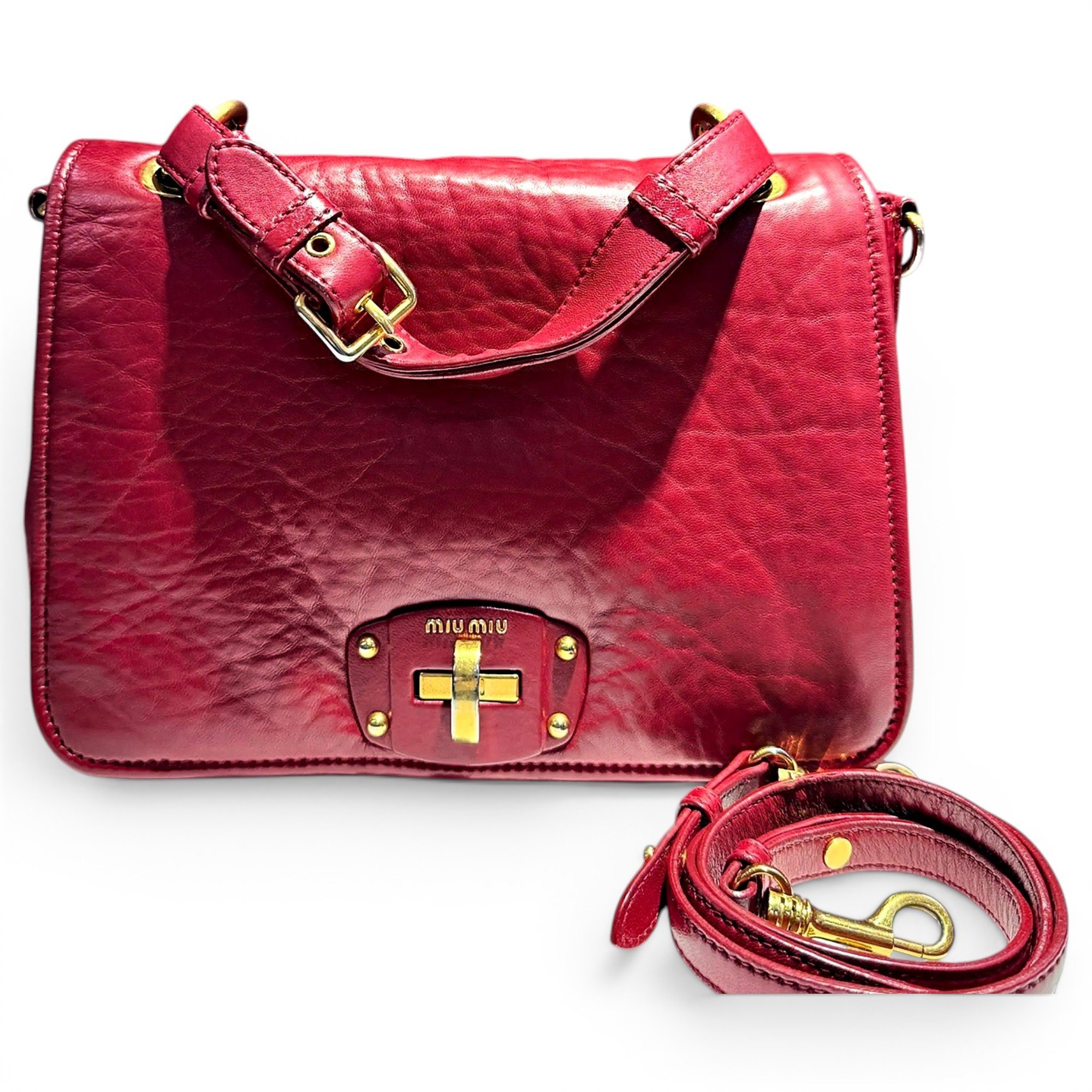 Aventure leather crossbody bag