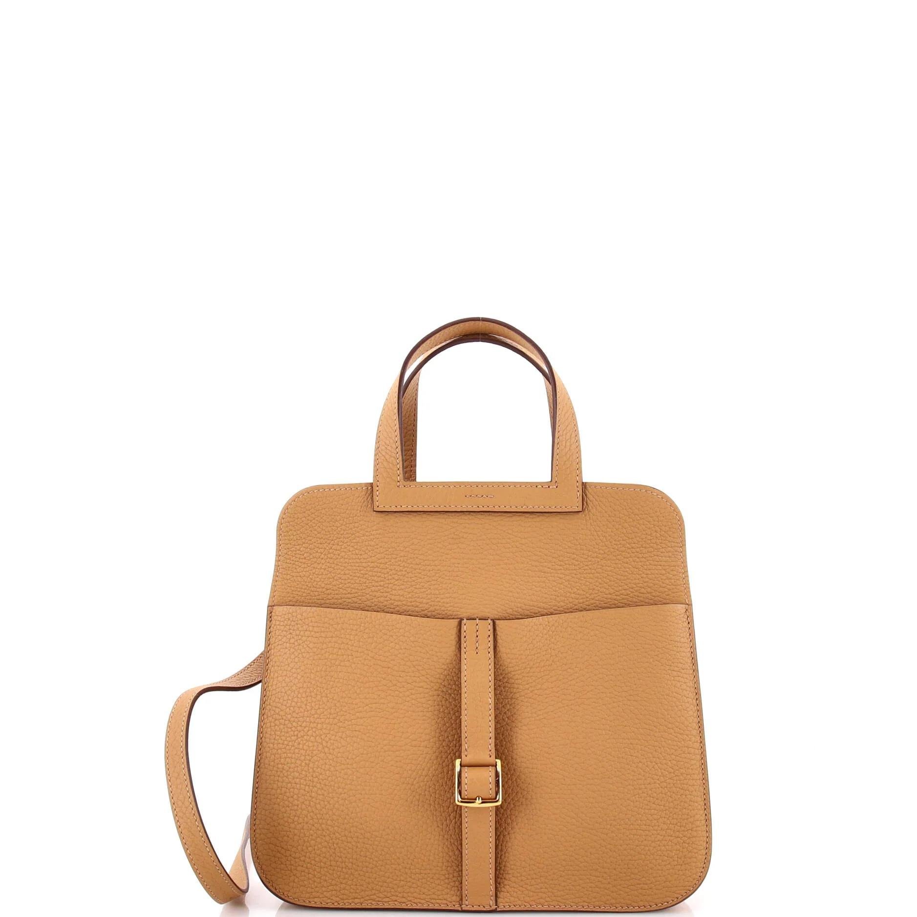 Halzan leather handbag