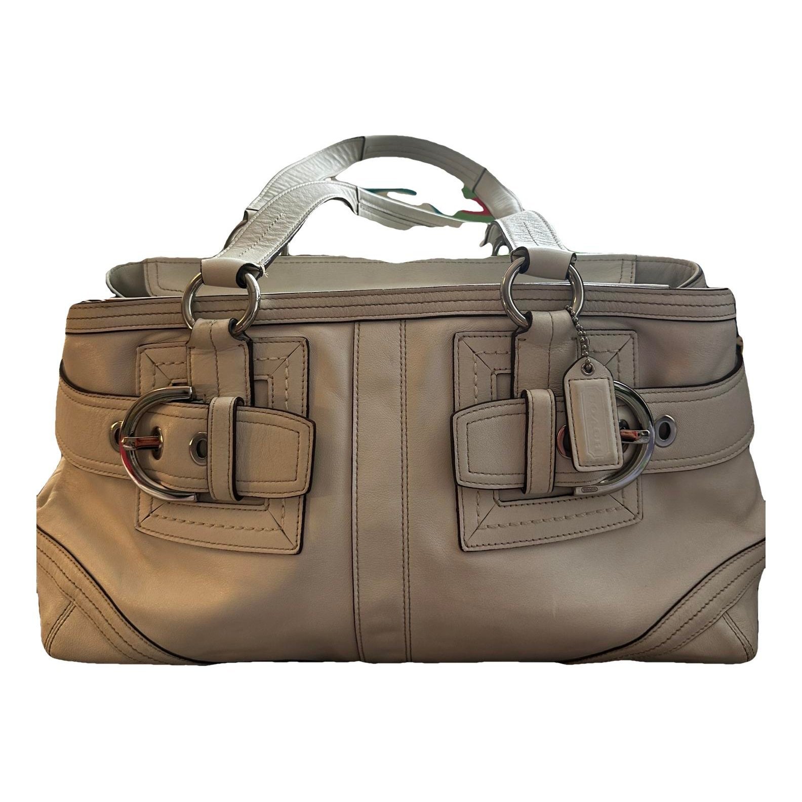 Leather satchel
