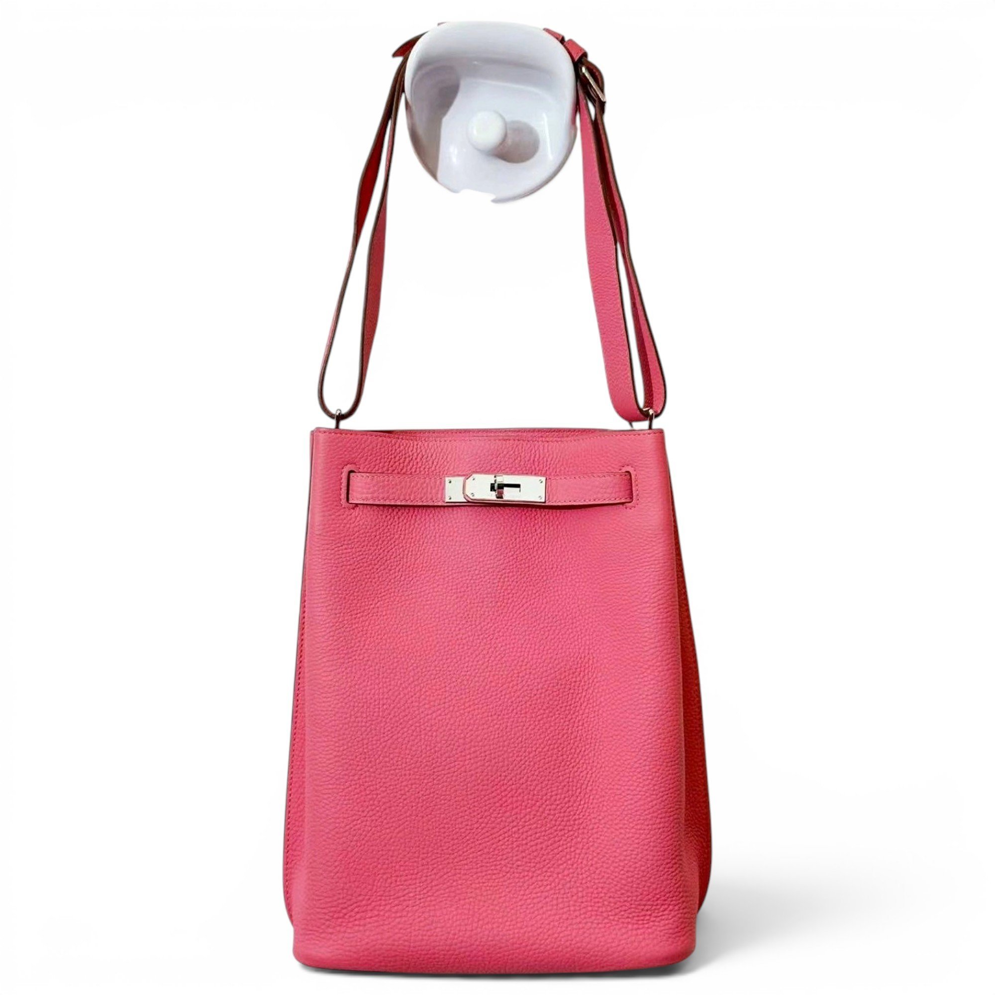 So Kelly leather handbag