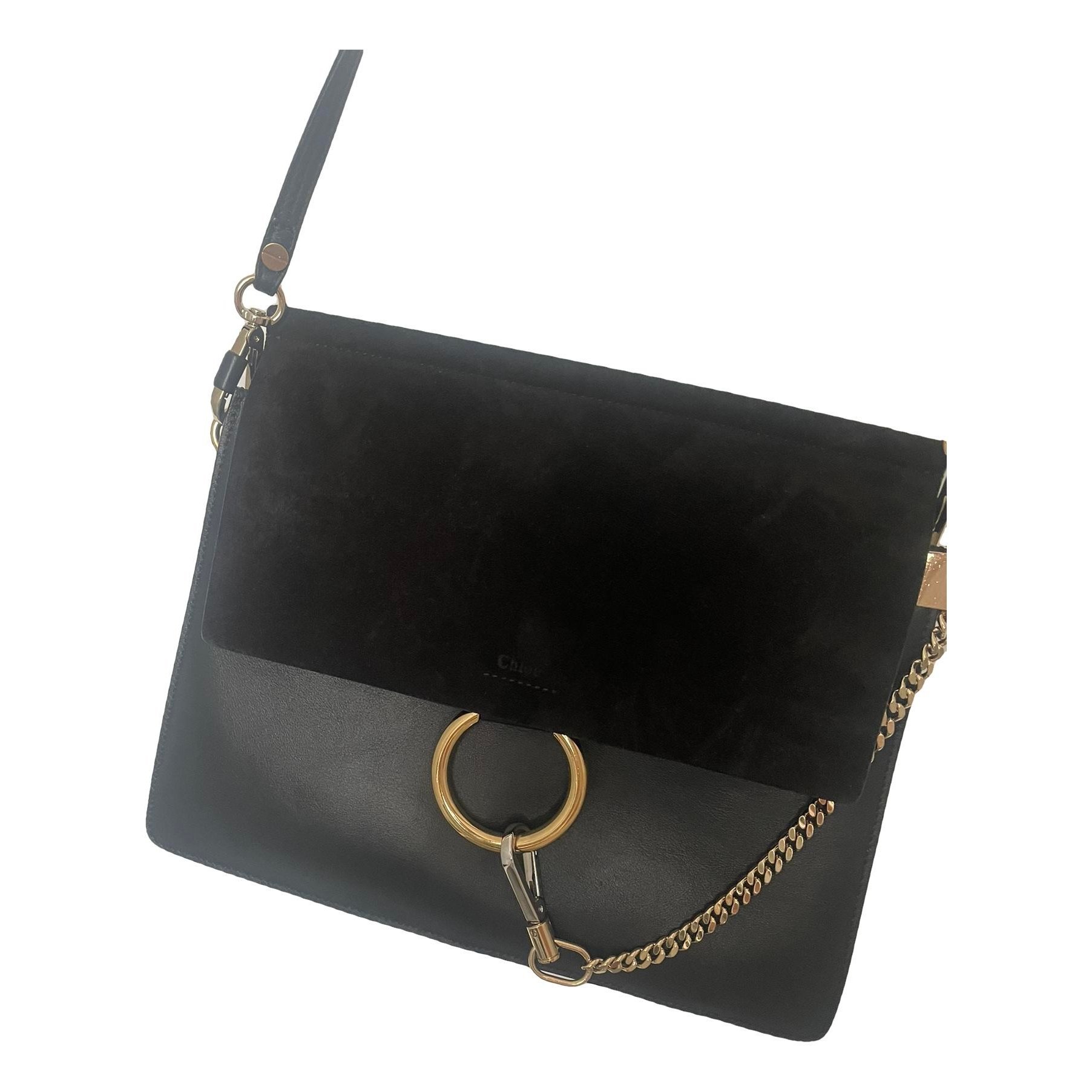 Faye leather handbag