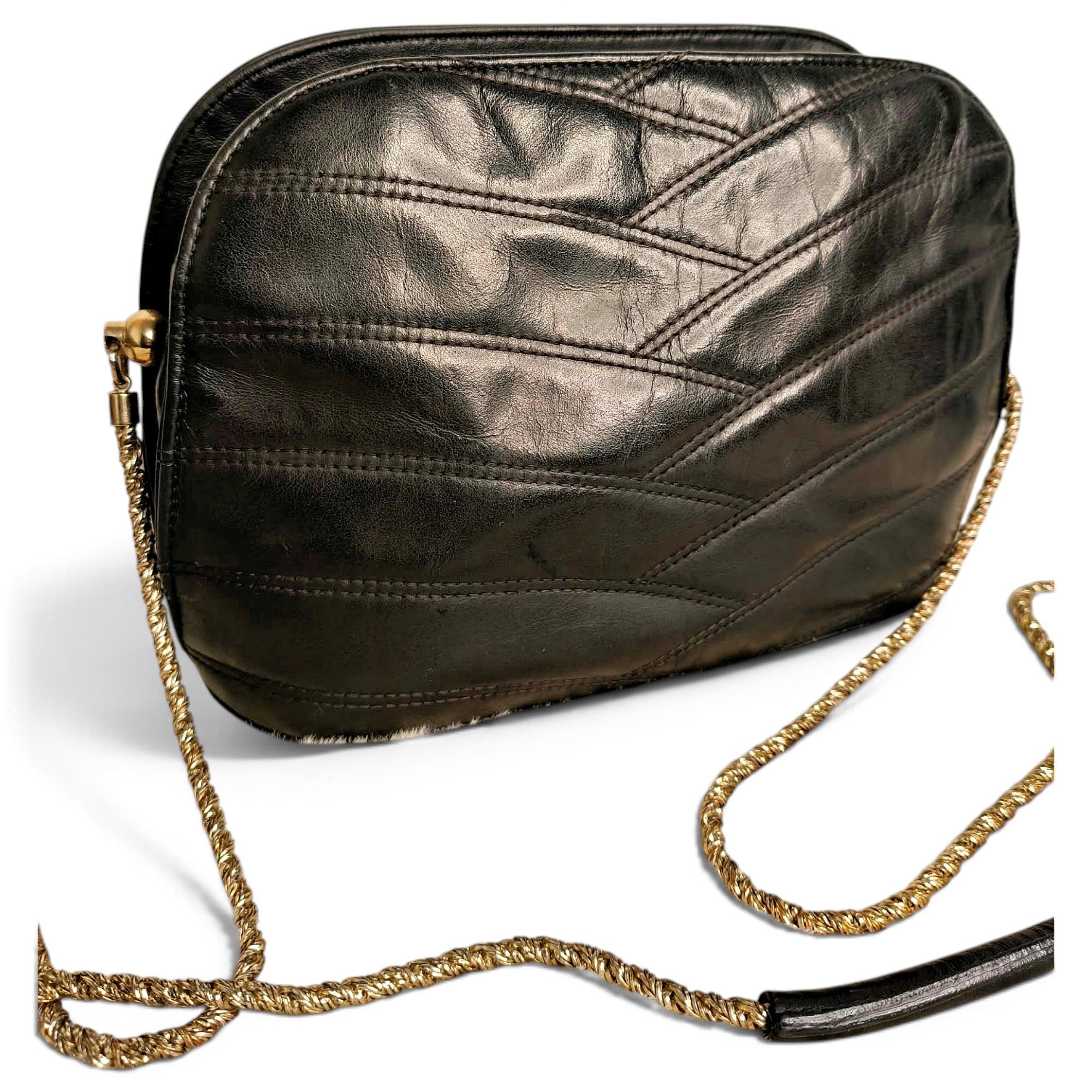 Victor leather crossbody bag