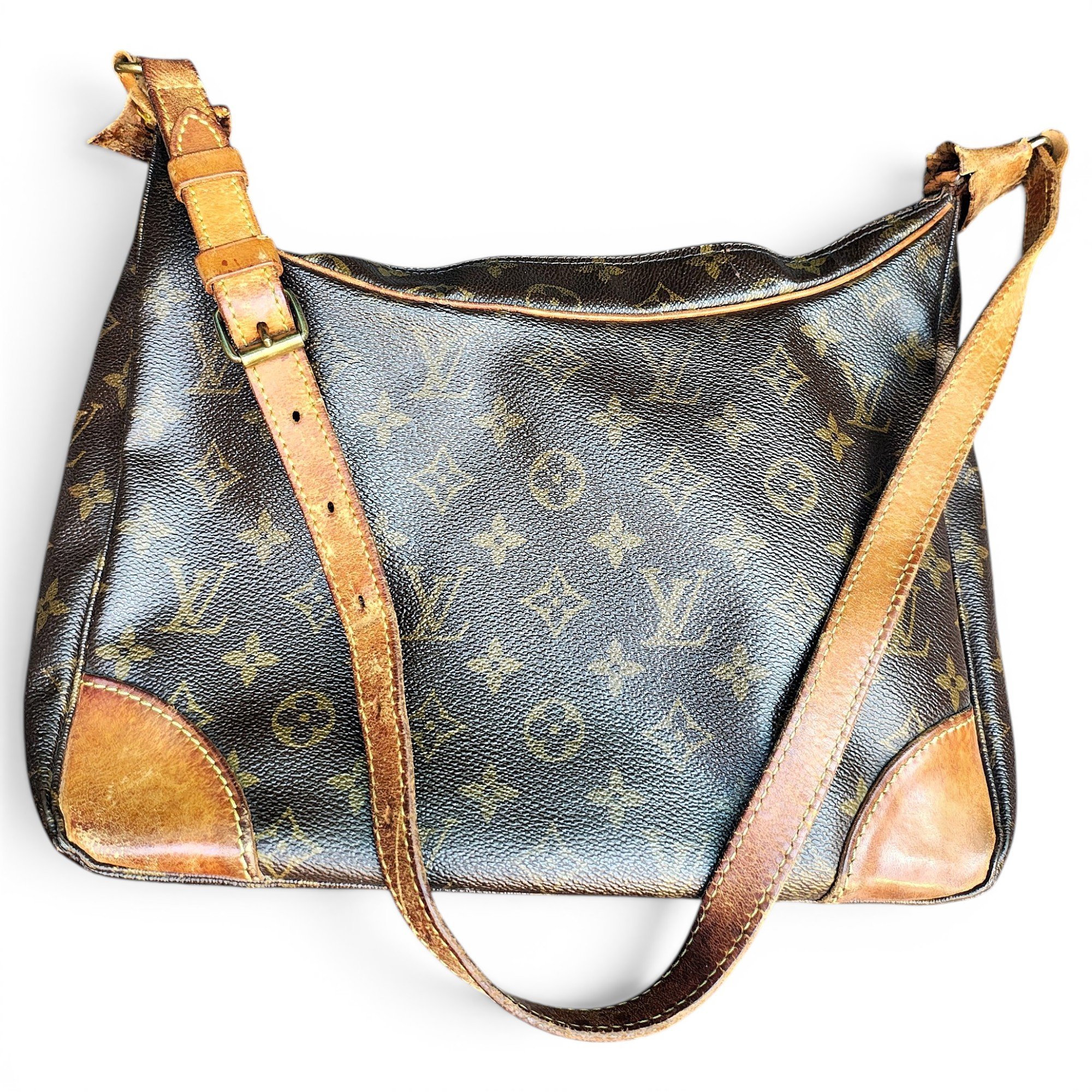 Boulogne leather crossbody bag