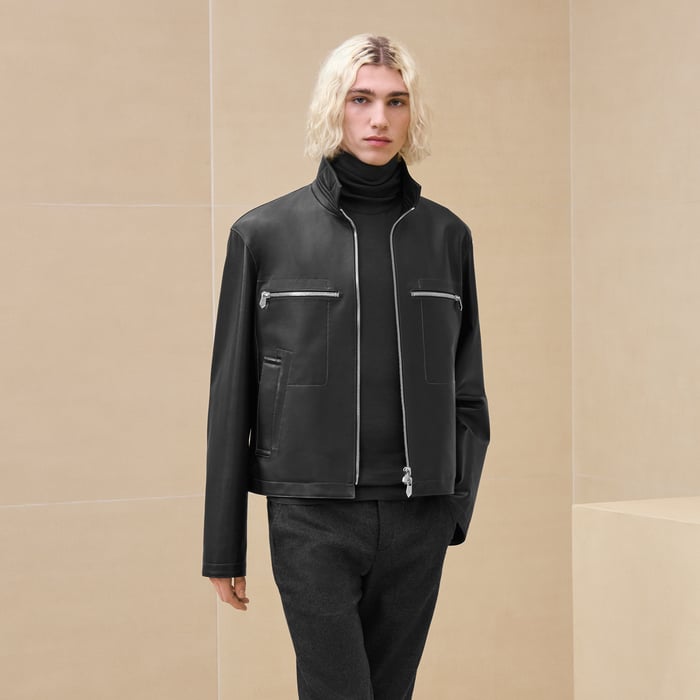 Noir Straight Cut Jacket