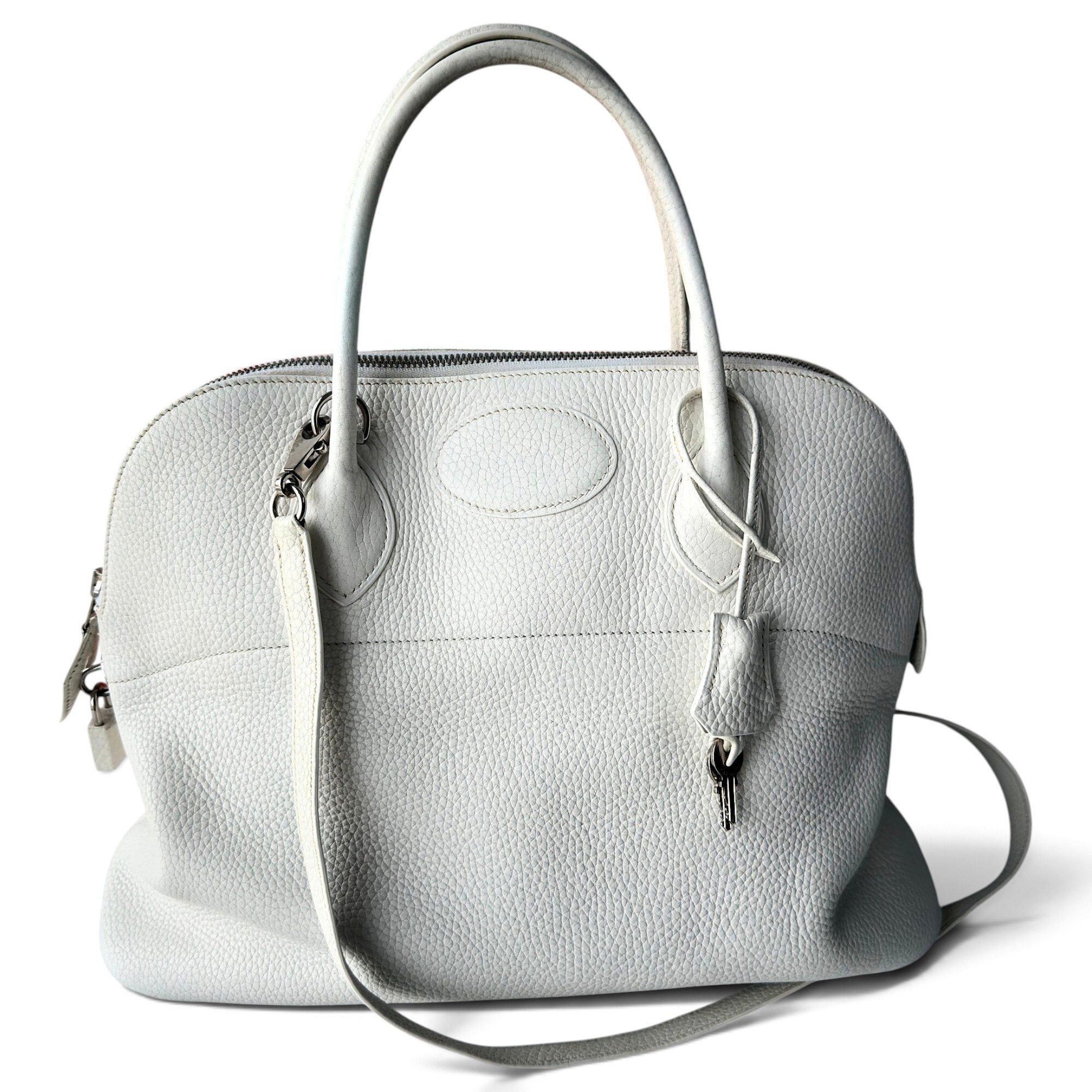 Bolide leather handbag