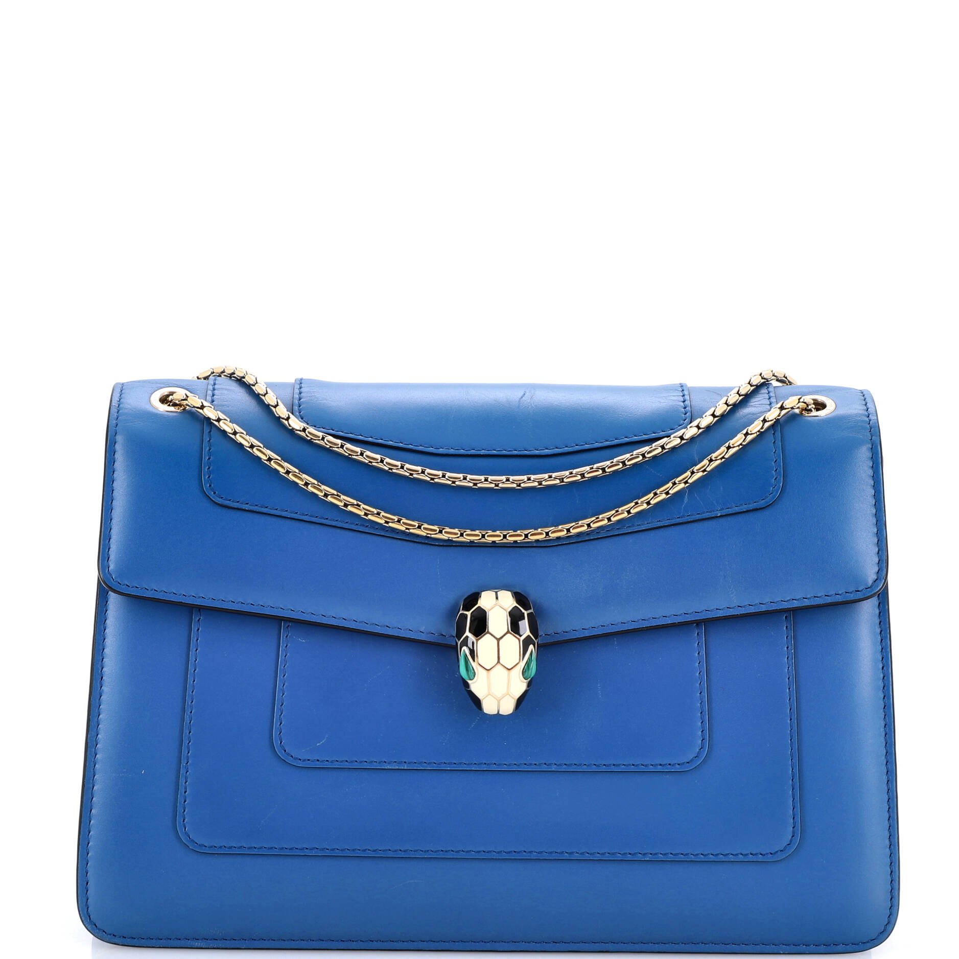 Serpenti Forever Shoulder Bag Leather Medium
