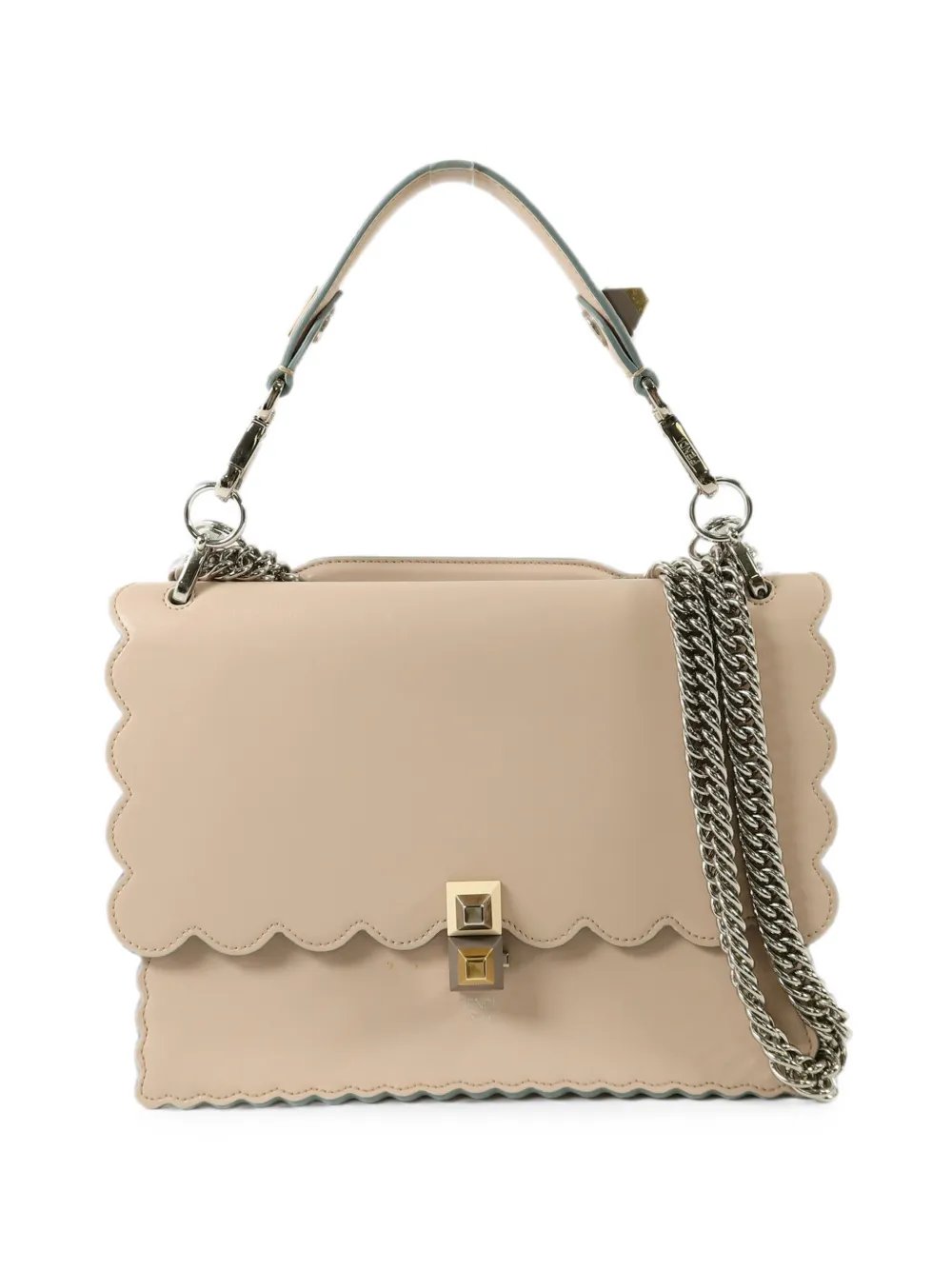 Kan I scalloped tote bag