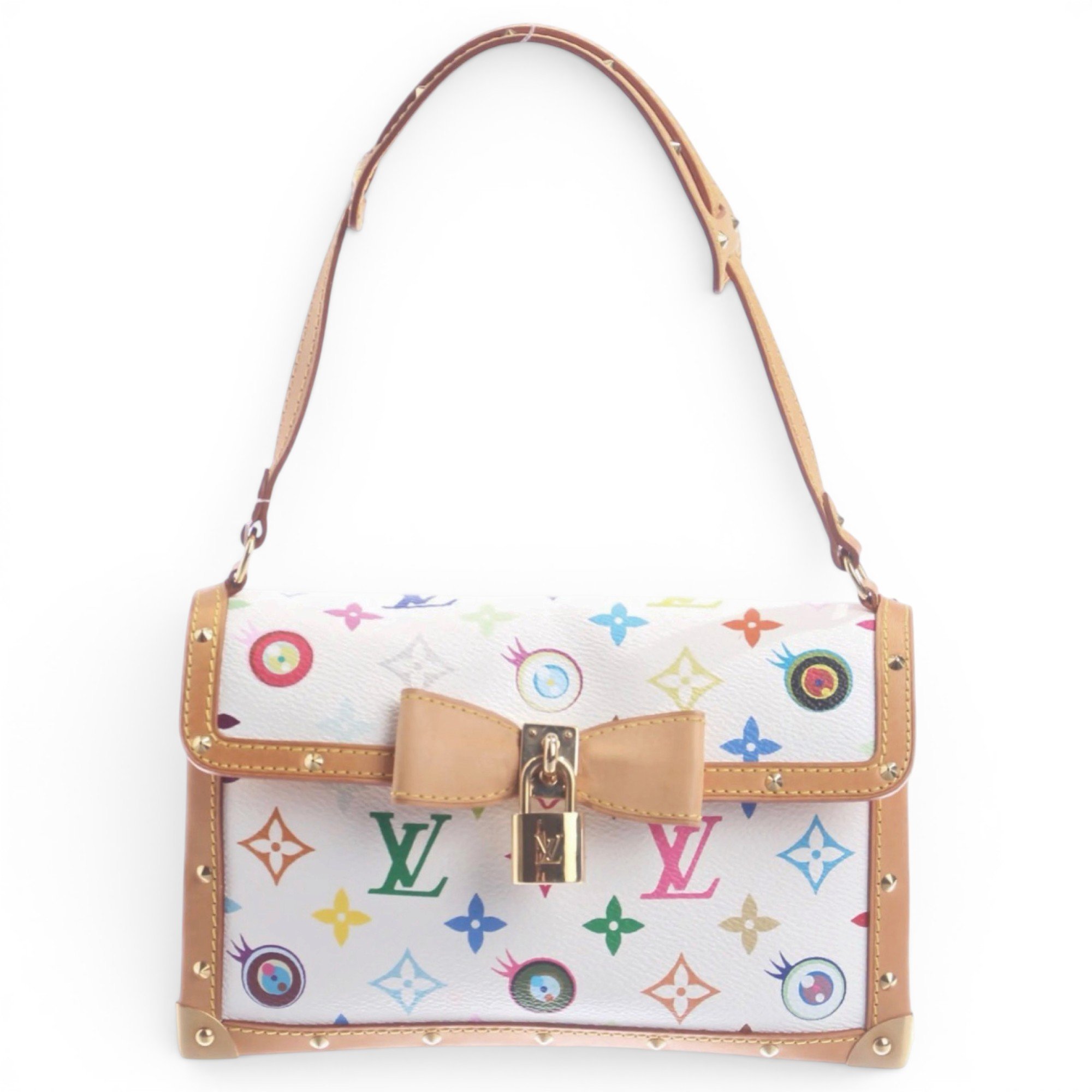 Eye Need You leather handbag
