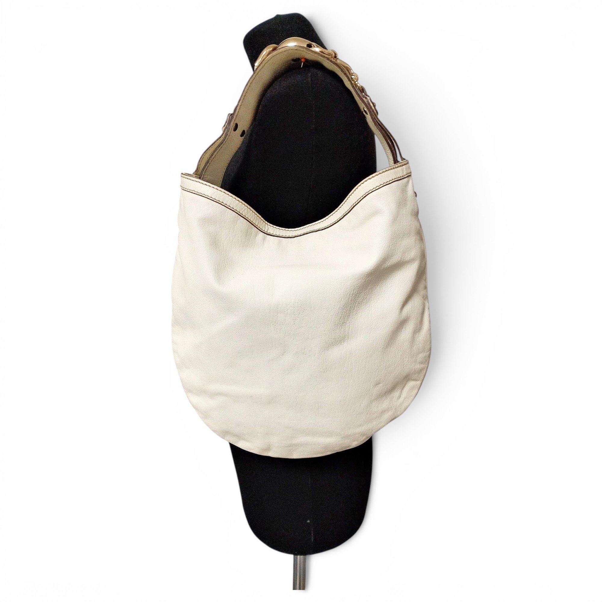 Hobo leather handbag