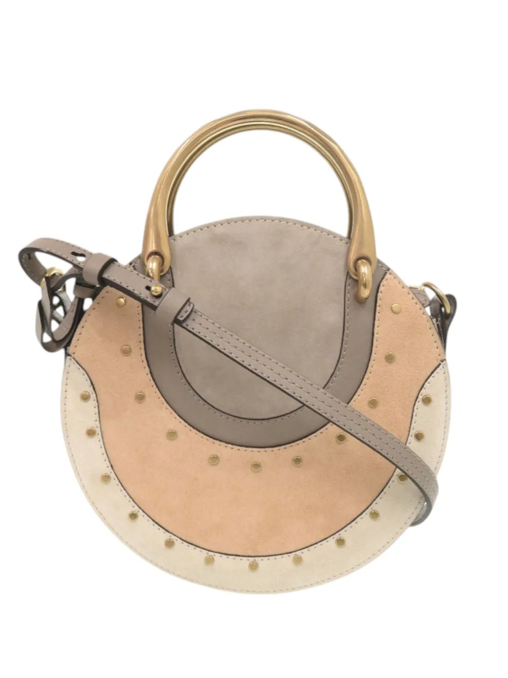 2010-2026 Small Tricolor Calfskin and Suede Pixie satchel