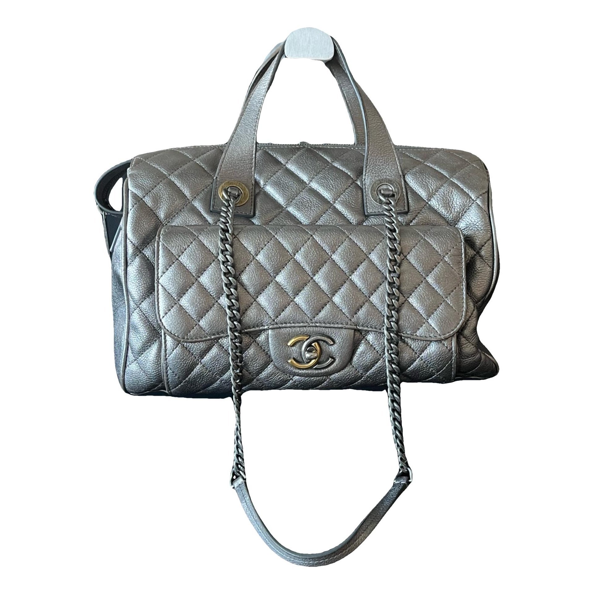 Petite Shopping Tote leather tote