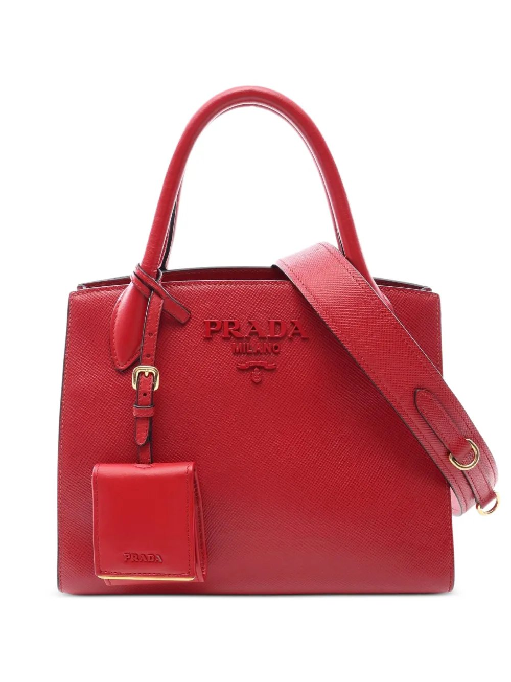 2010s Saffiano-leather handbag