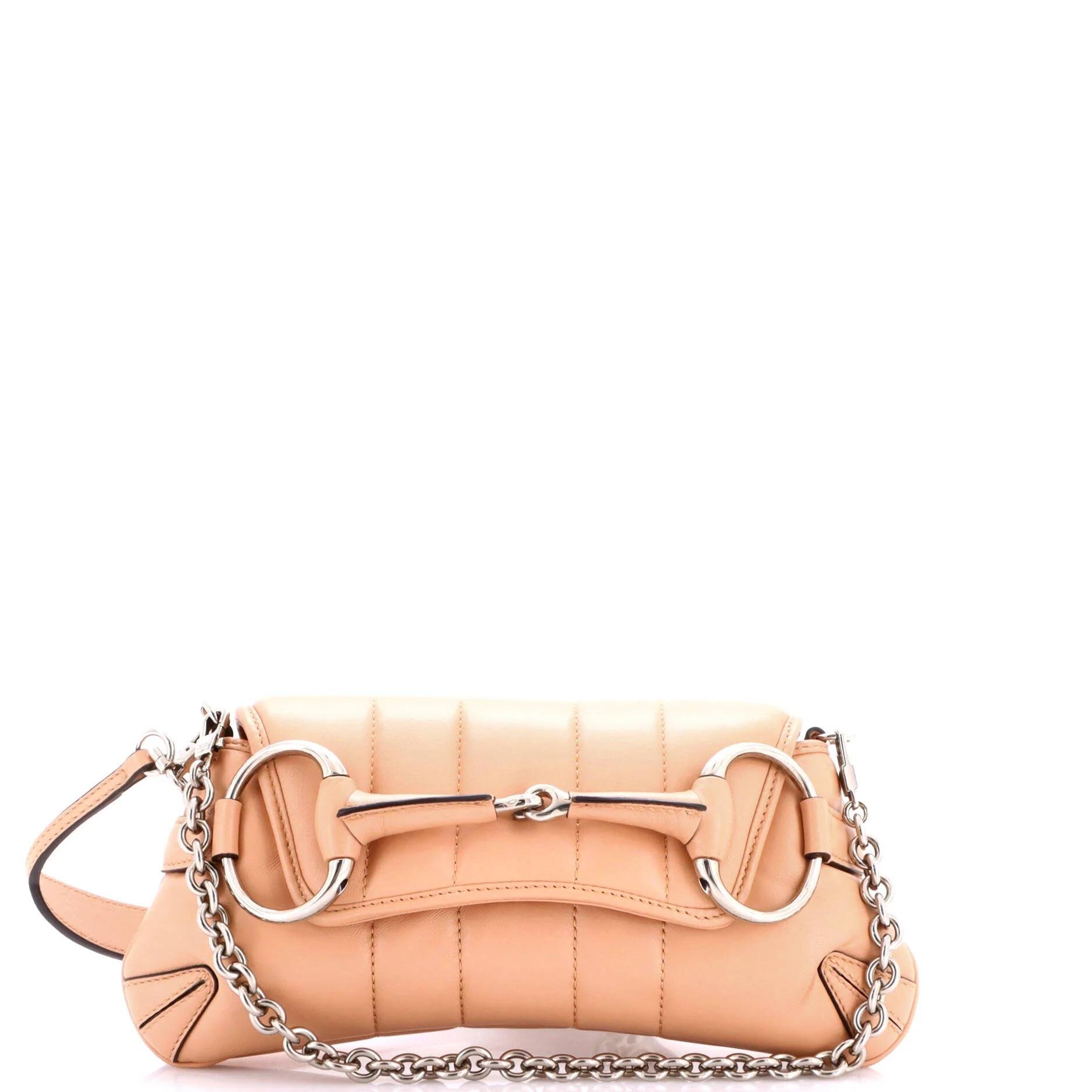 Gucci Horsebit Chain leather handbag