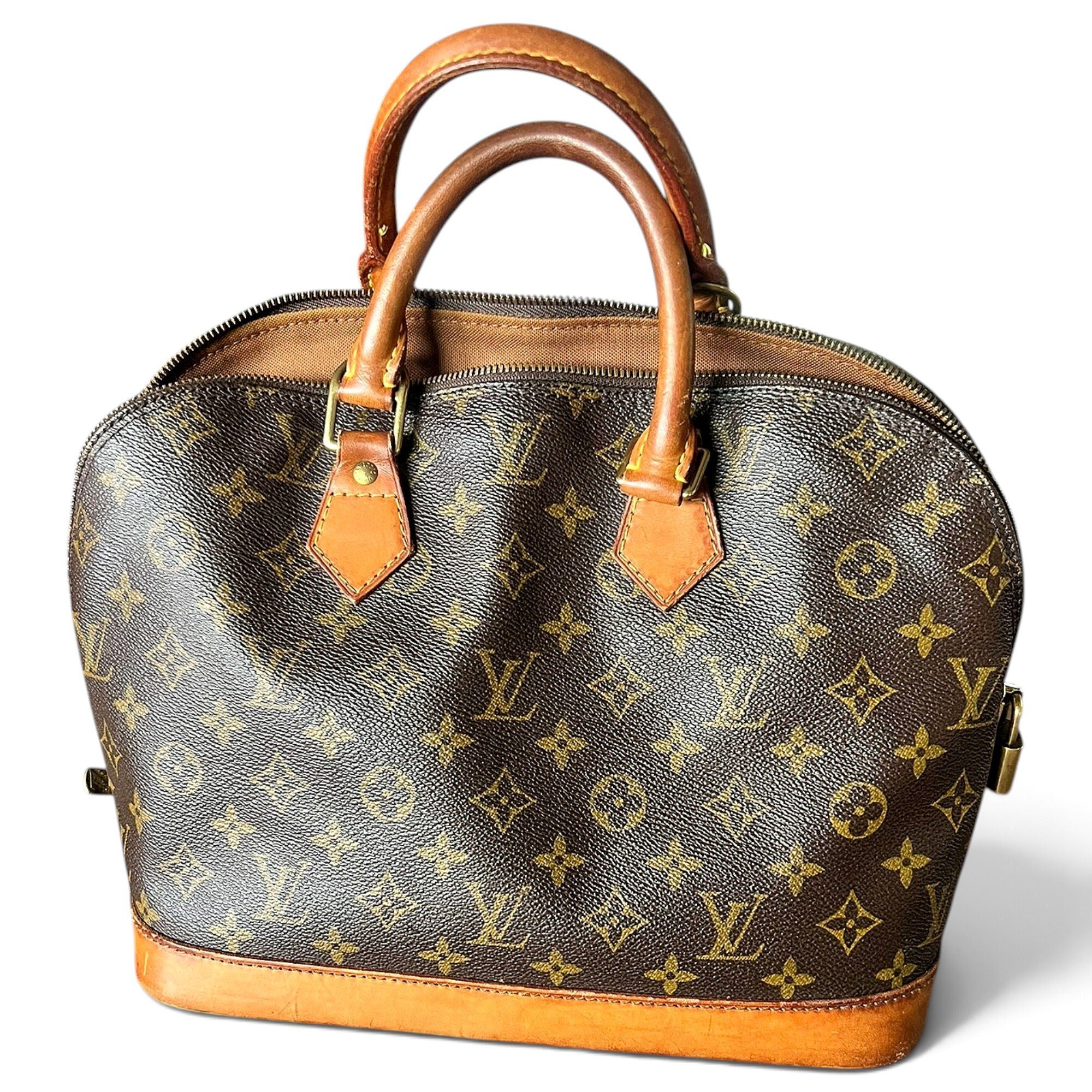 Alma leather handbag