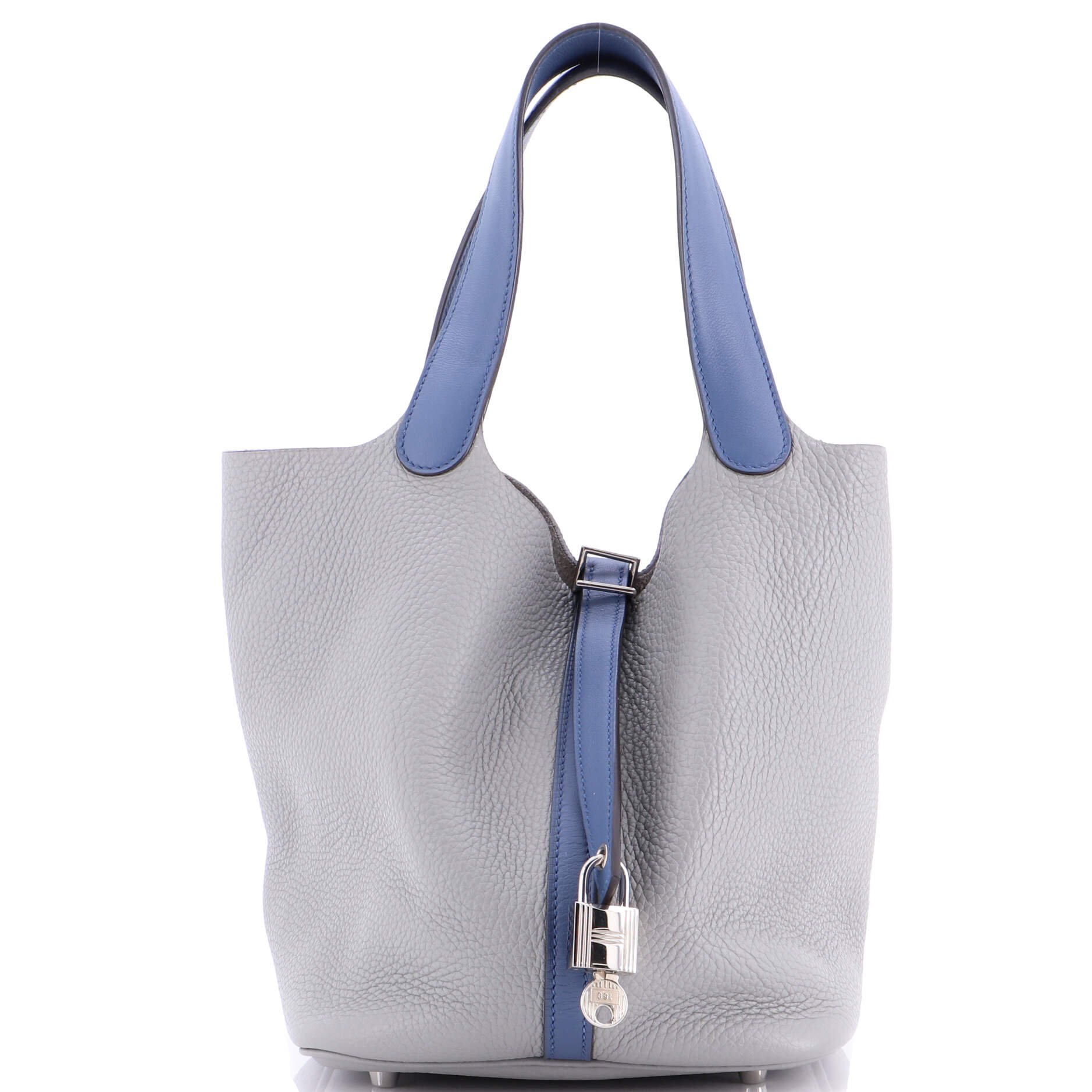 Hermes Bicolor Picotin Lock Bag Clemence with Swift MM