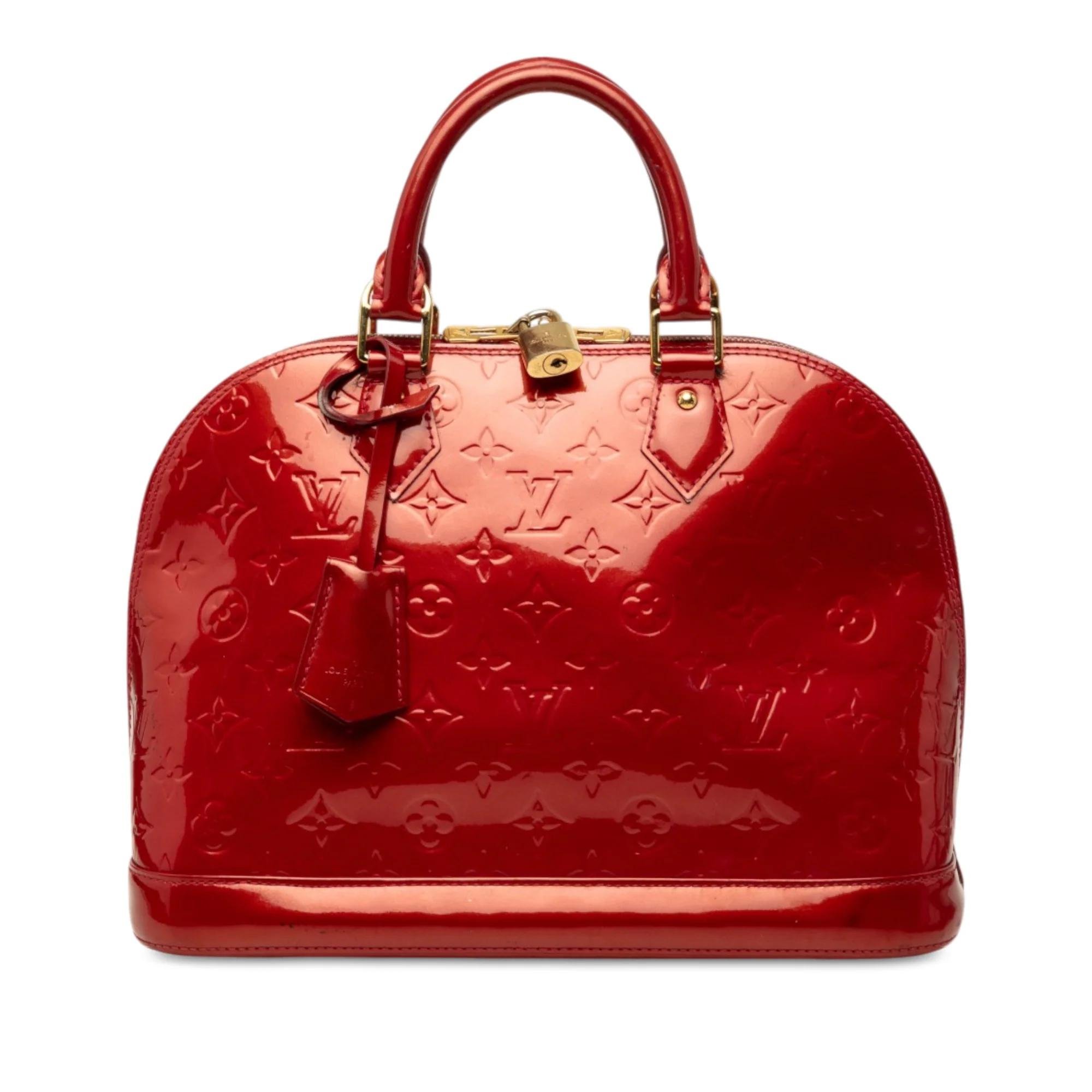 Alma leather handbag