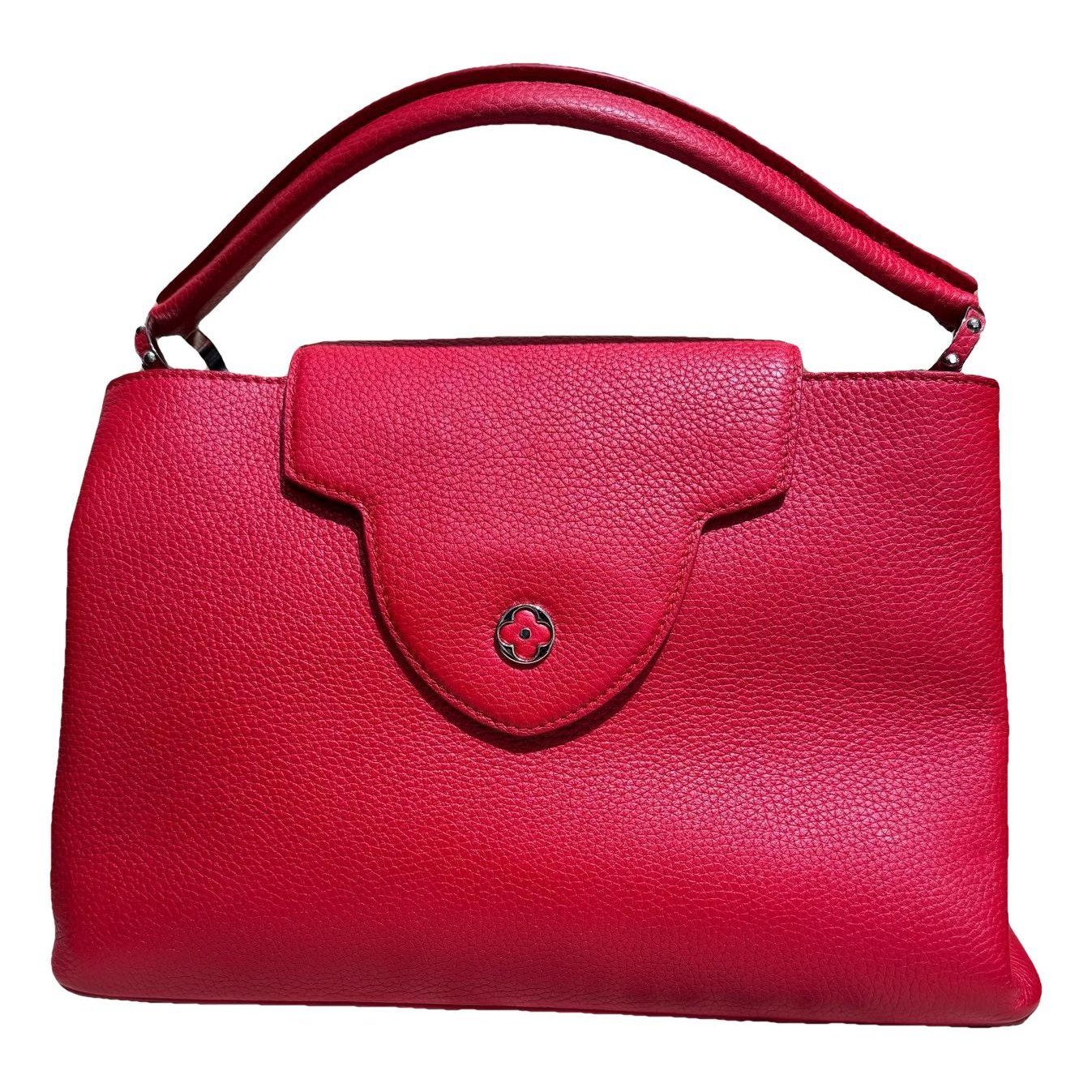 Capucines leather tote