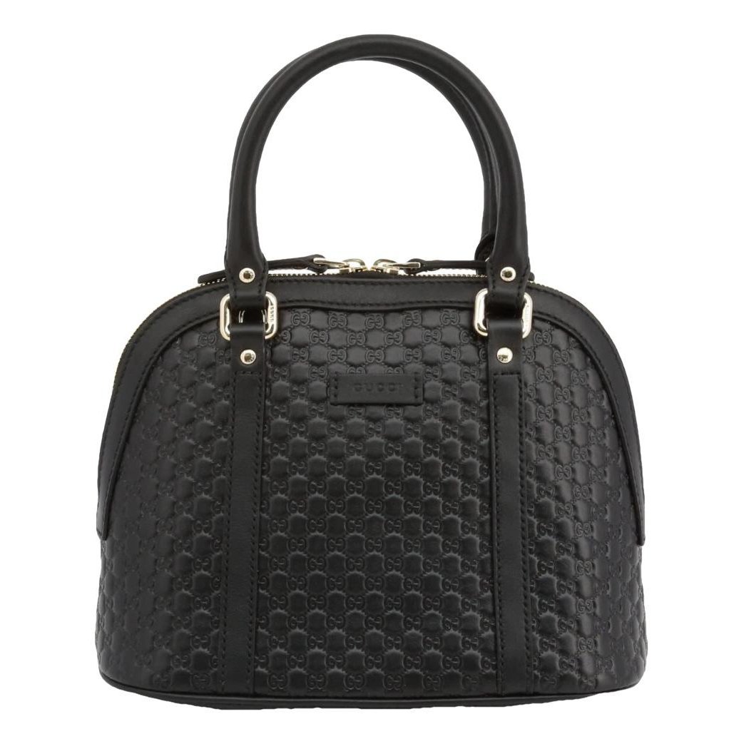 Dôme leather handbag