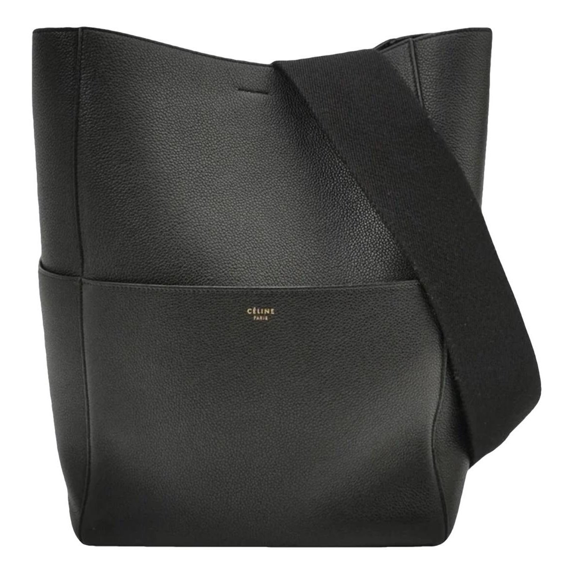 Seau Sangle leather tote