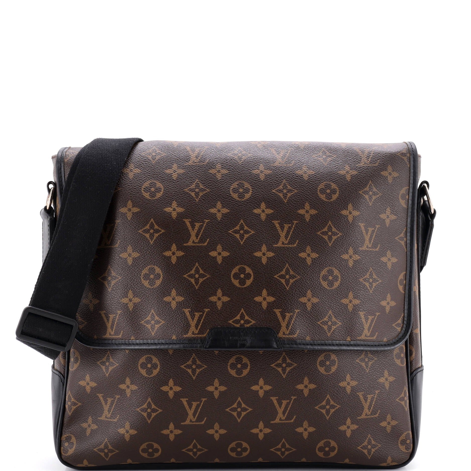 Bass Messenger Bag Macassar Monogram Canvas GM