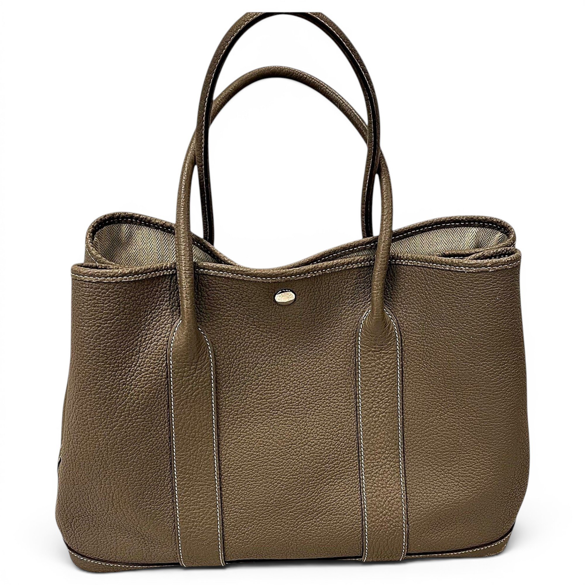 Garden Party leather tote