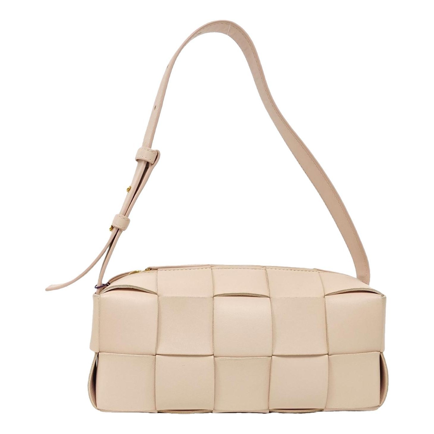 Brick Cassette leather handbag