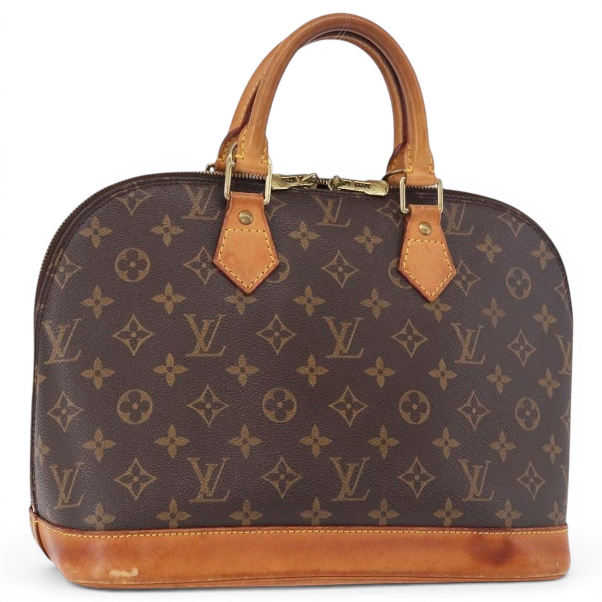 Alma leather handbag