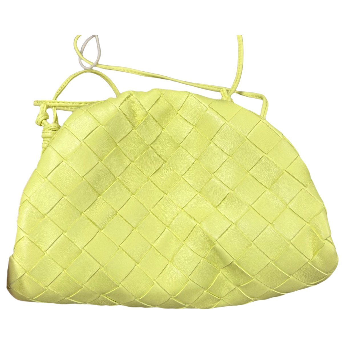 Pouch leather handbag