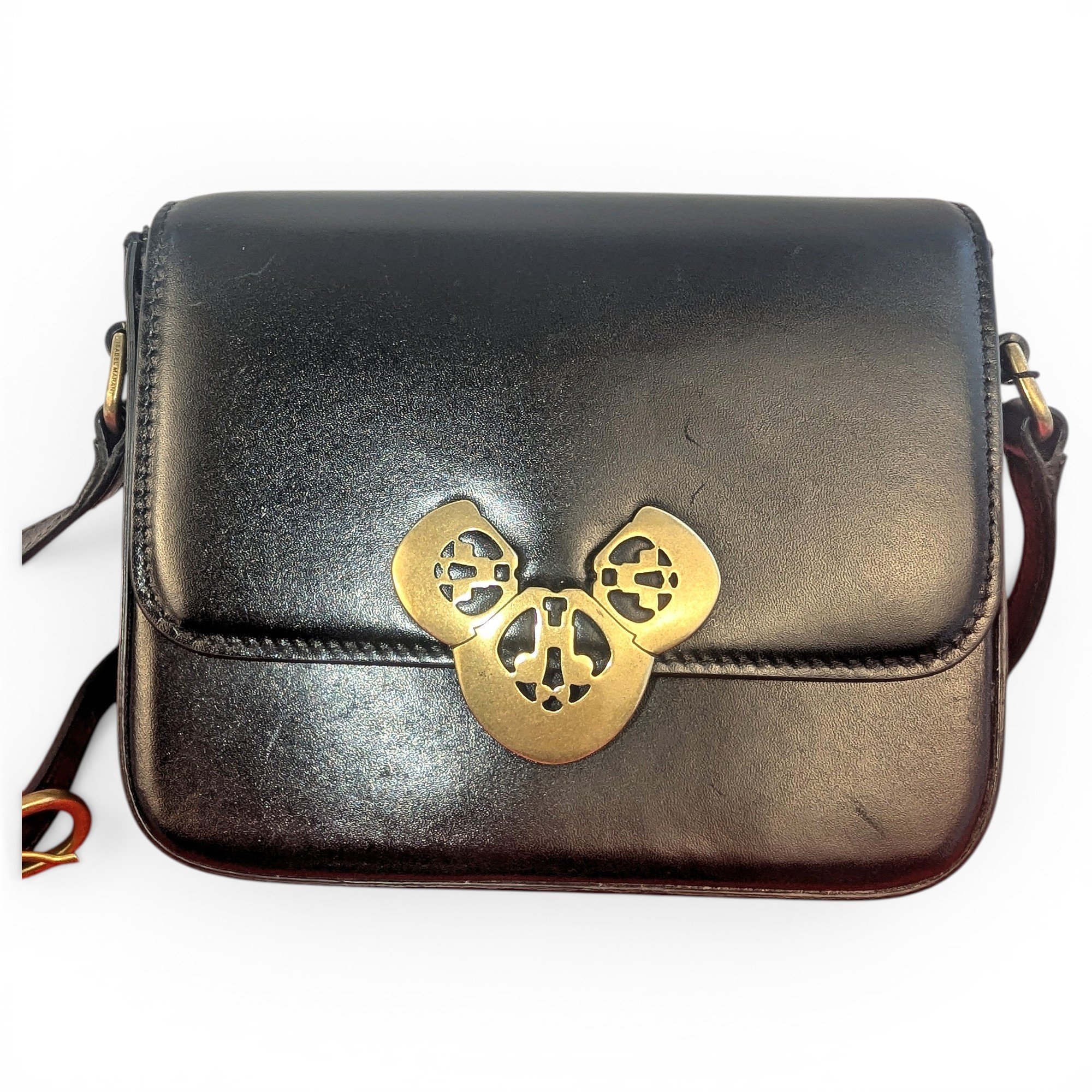 Leather crossbody bag
