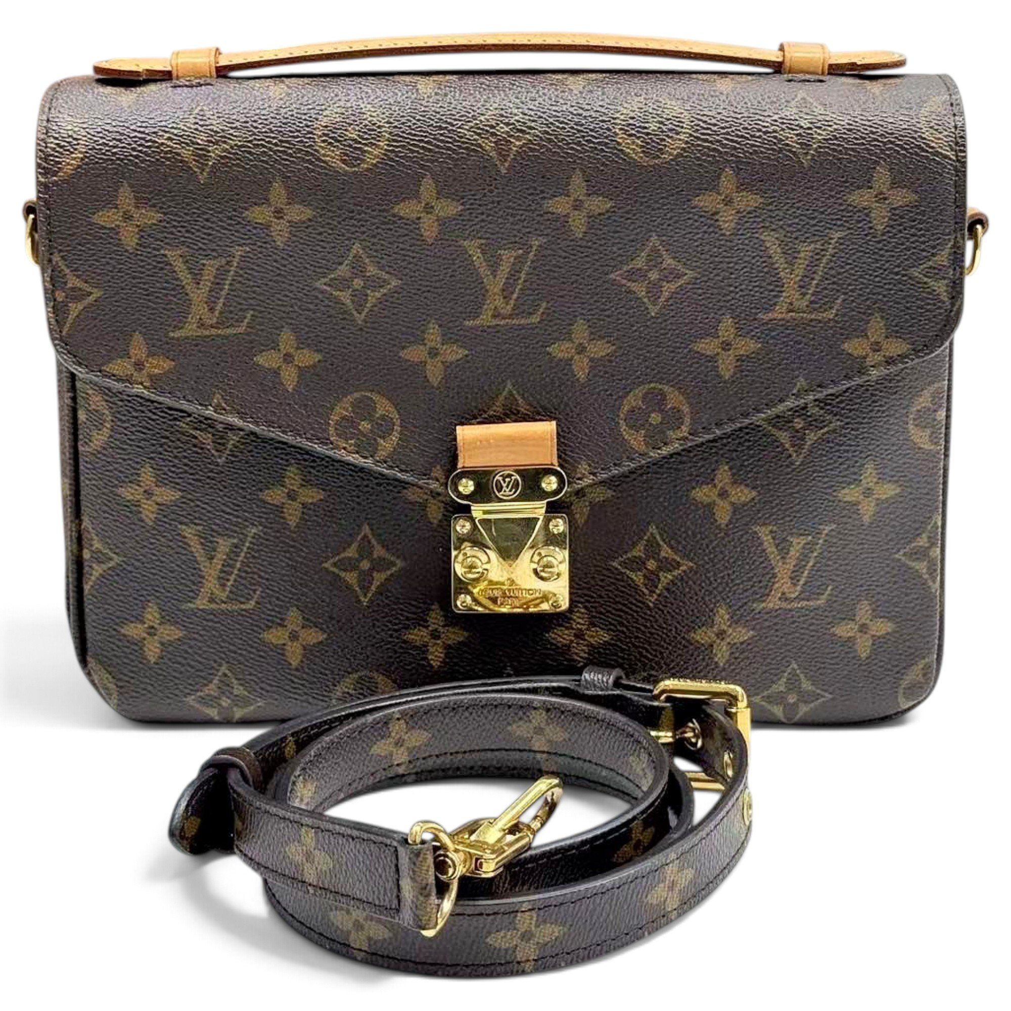 Metis leather crossbody bag