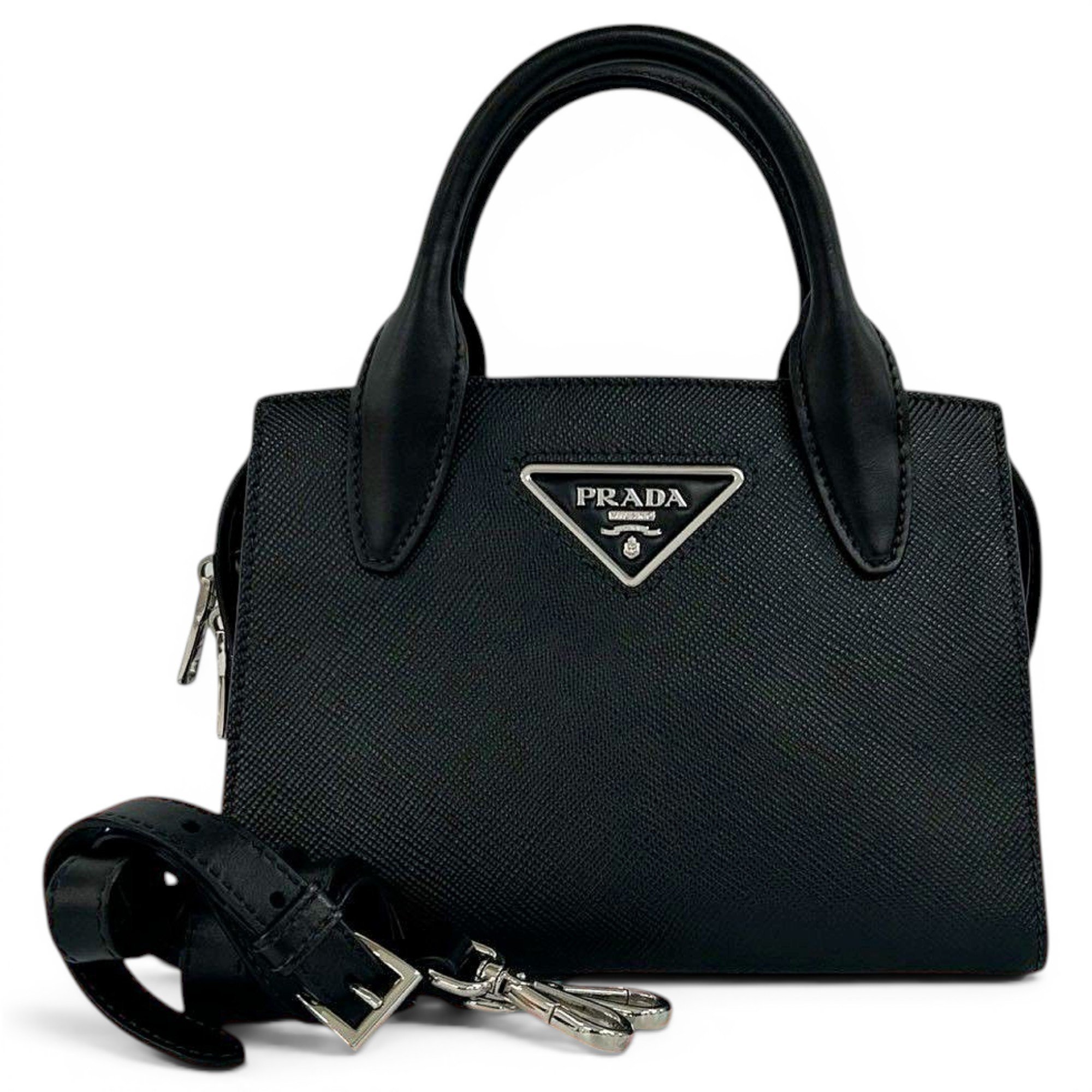 Galleria leather handbag