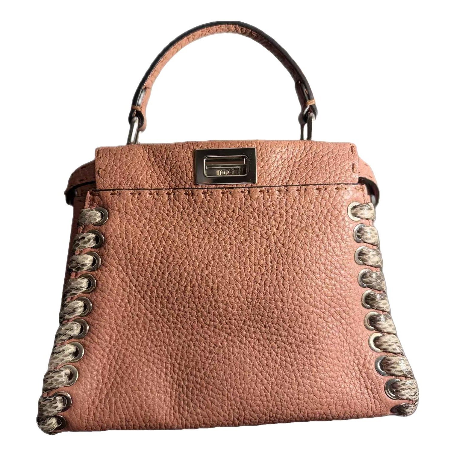 Peekaboo python handbag