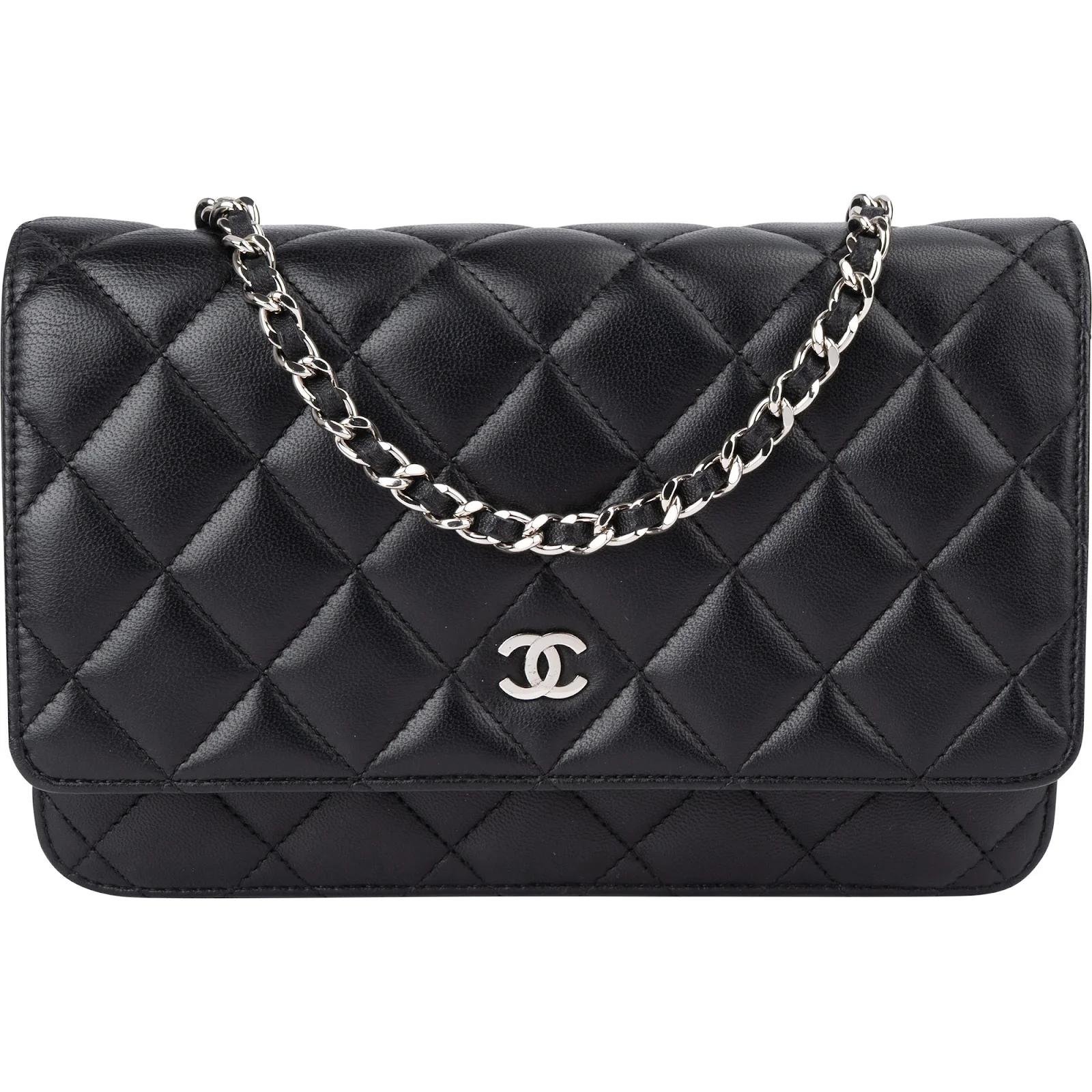 Wallet On Chain Timeless/Classique leather crossbody bag