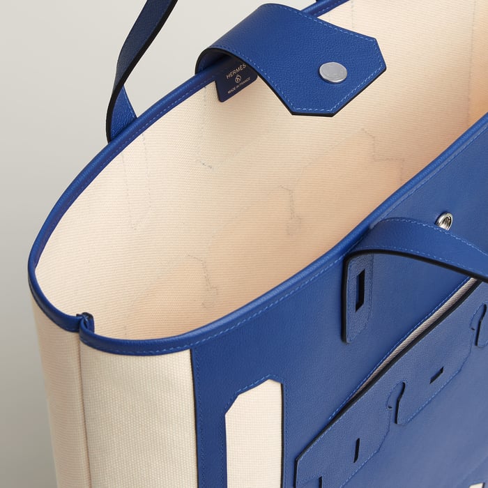 Cold Colors Monsieur B Cutting Tote Bag, Large Model